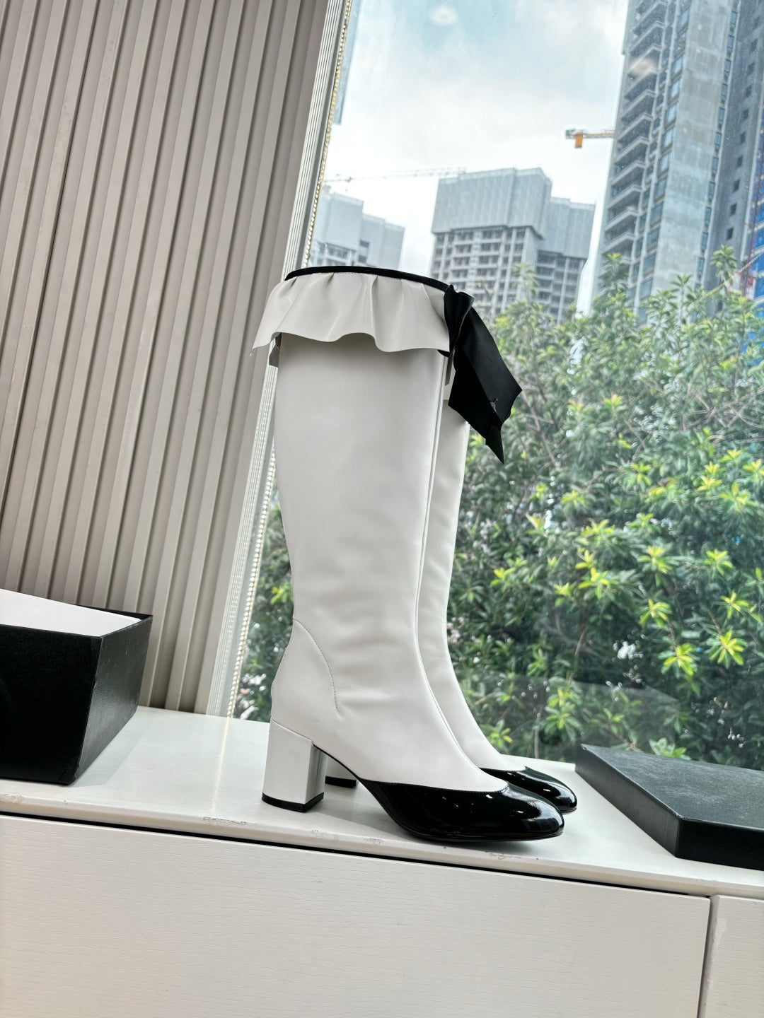 Chanel Sheepskin Knight Boots – Autumn/Winter Collection