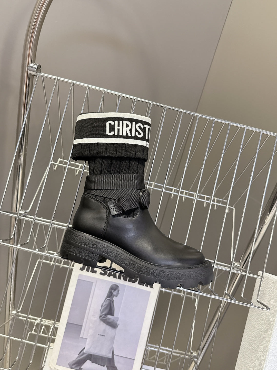 Dior Autumn/Winter Knight Knee-High Boots
