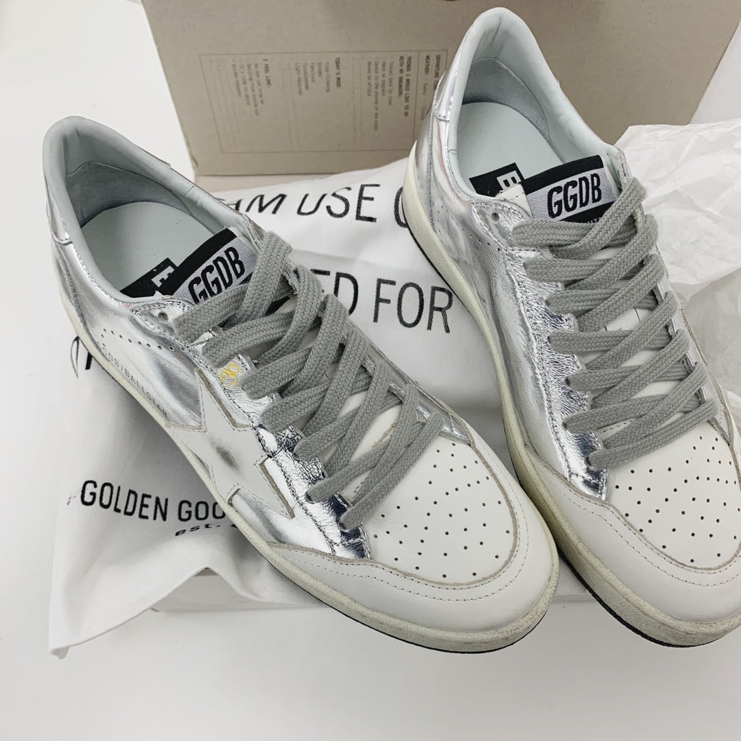 Golden Goose Ball Star Distressed Sneakers – 2023 Spring Collection
