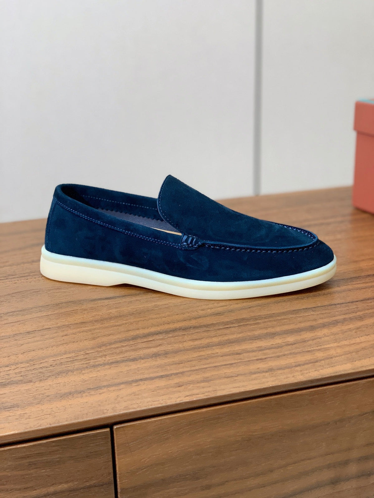 Loro Piana Glossy Cashmere Loafers