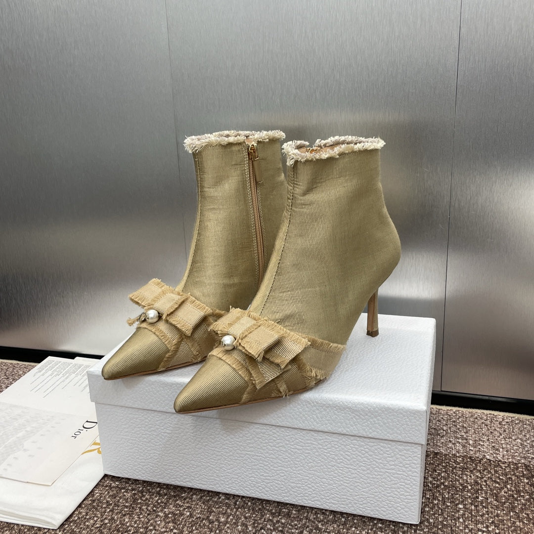 Dior J'Adior Adiorble Tassel Ankle Boots – 2024FW