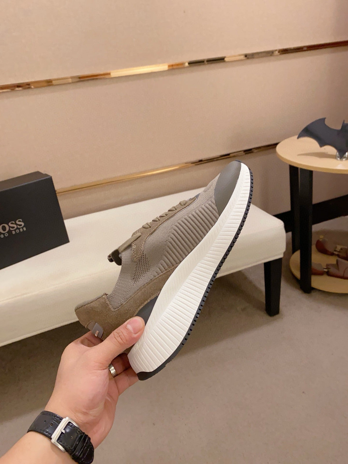 Boss Latest Casual Fly-Knit Sneakers