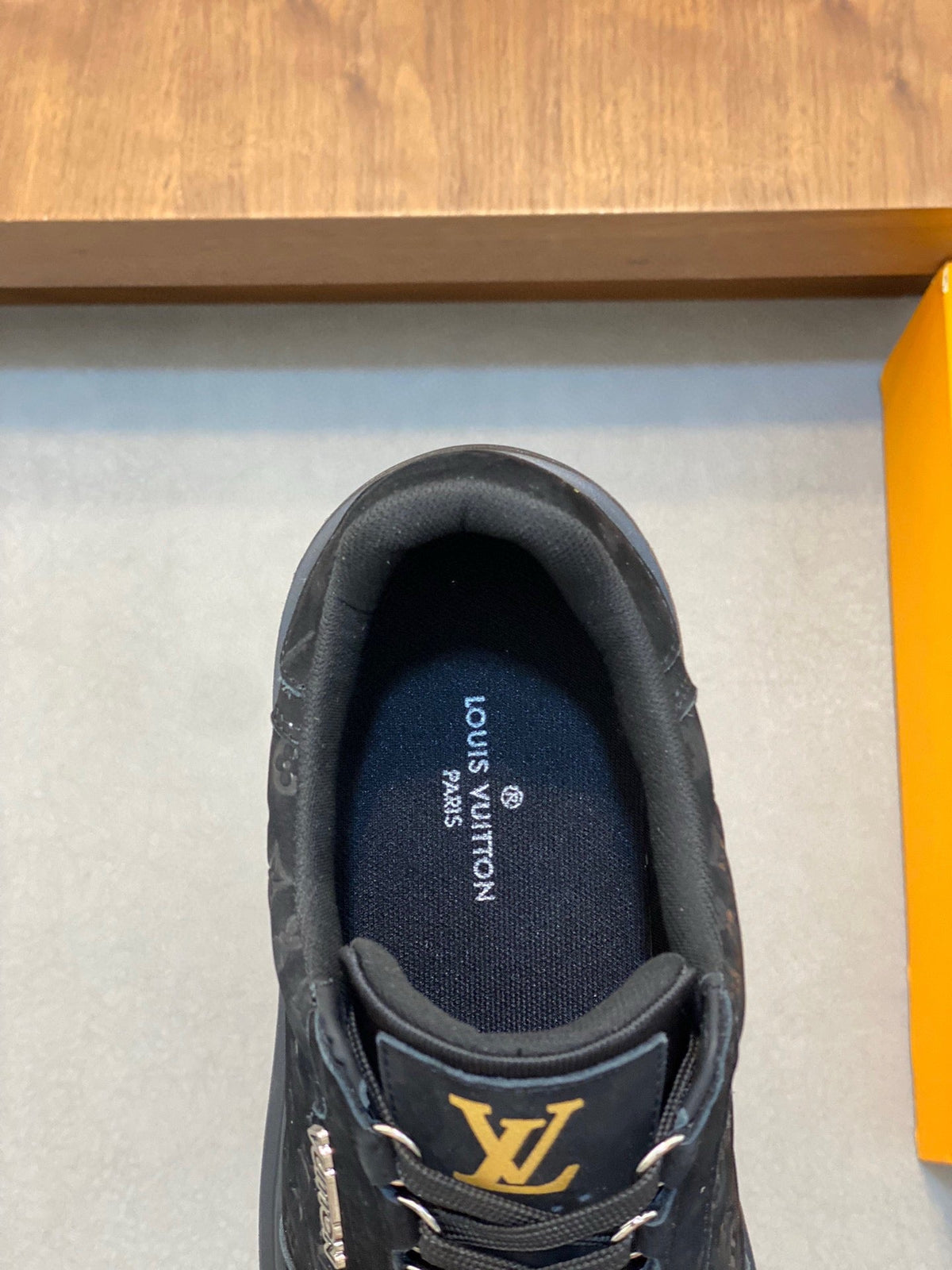 Louis Vuitton Embossed Calfskin Sneakers