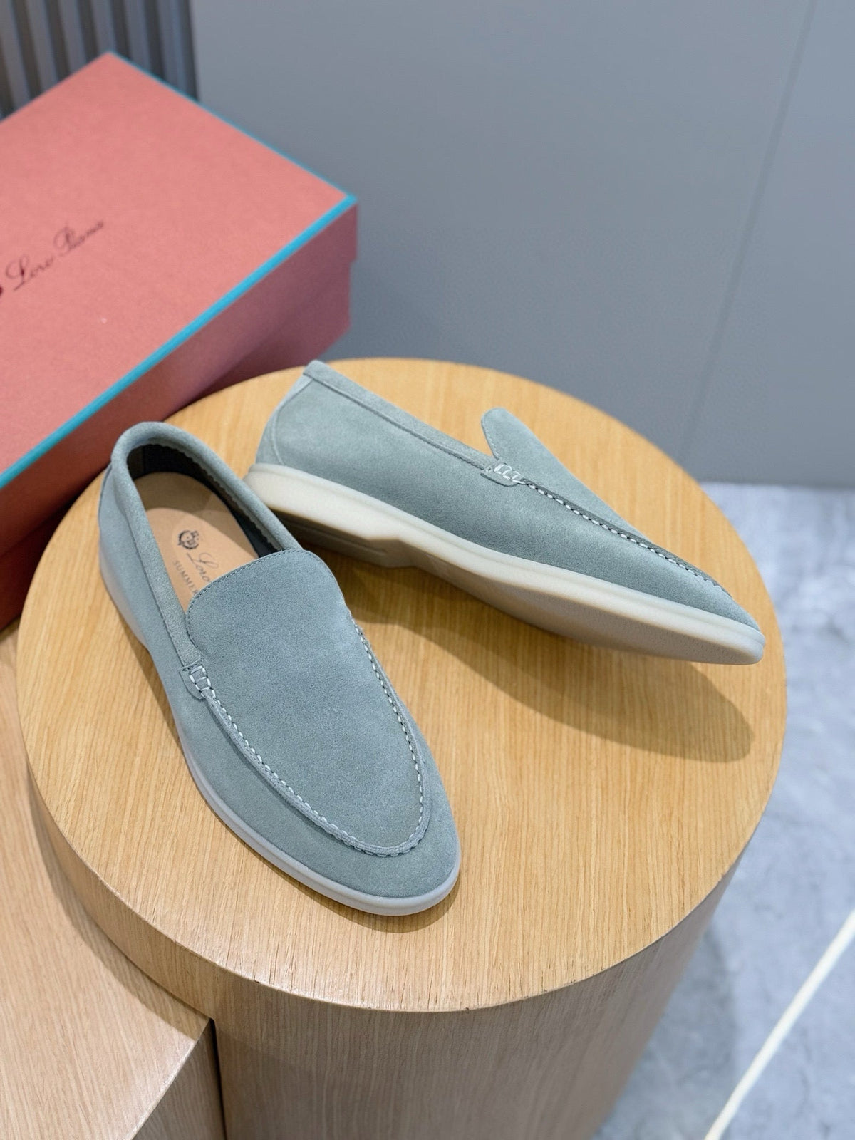 Loro Piana Italian Handmade Suede Driving Shoes