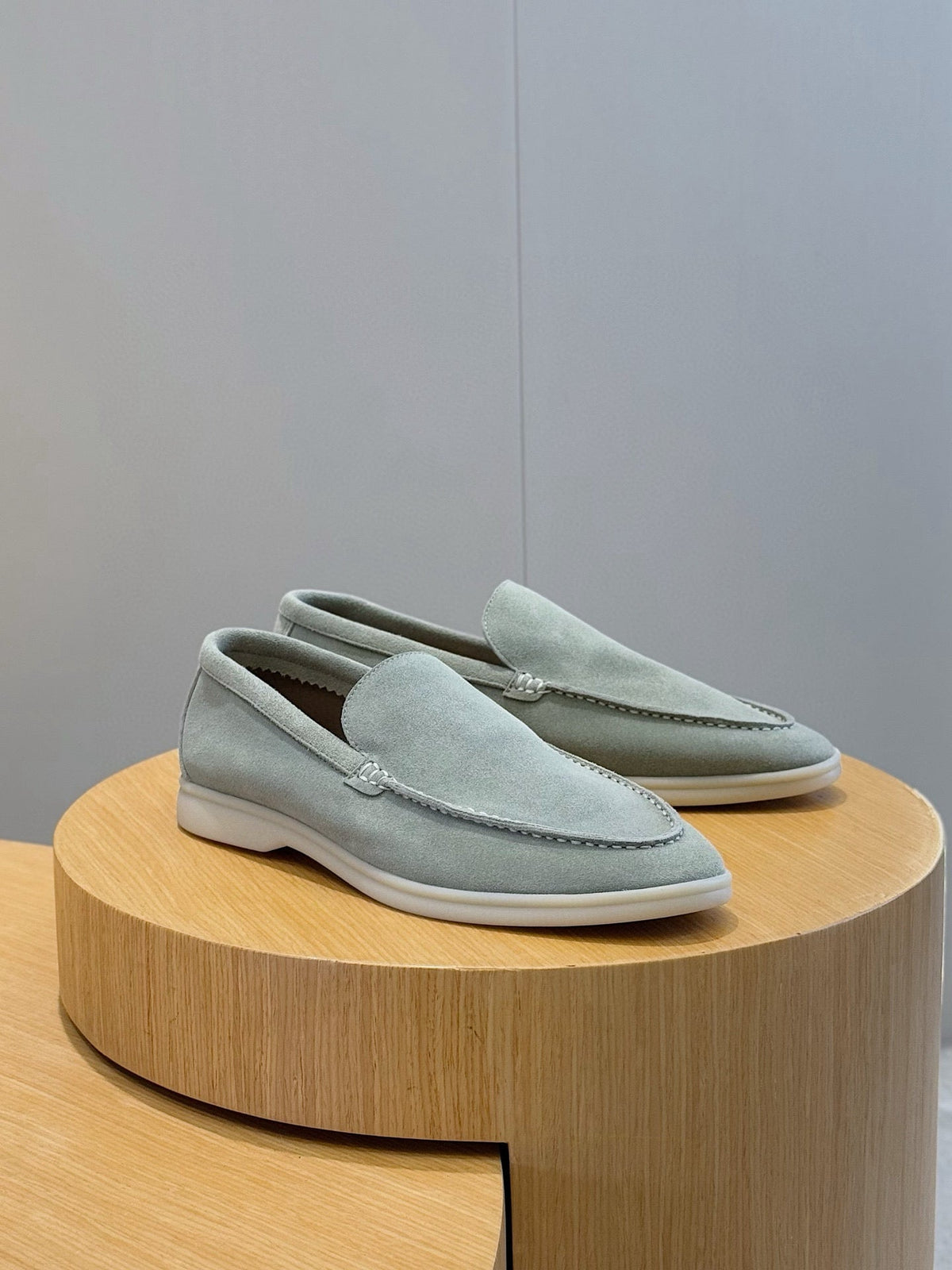 Loro Piana Italian Handmade Suede Driving Shoes