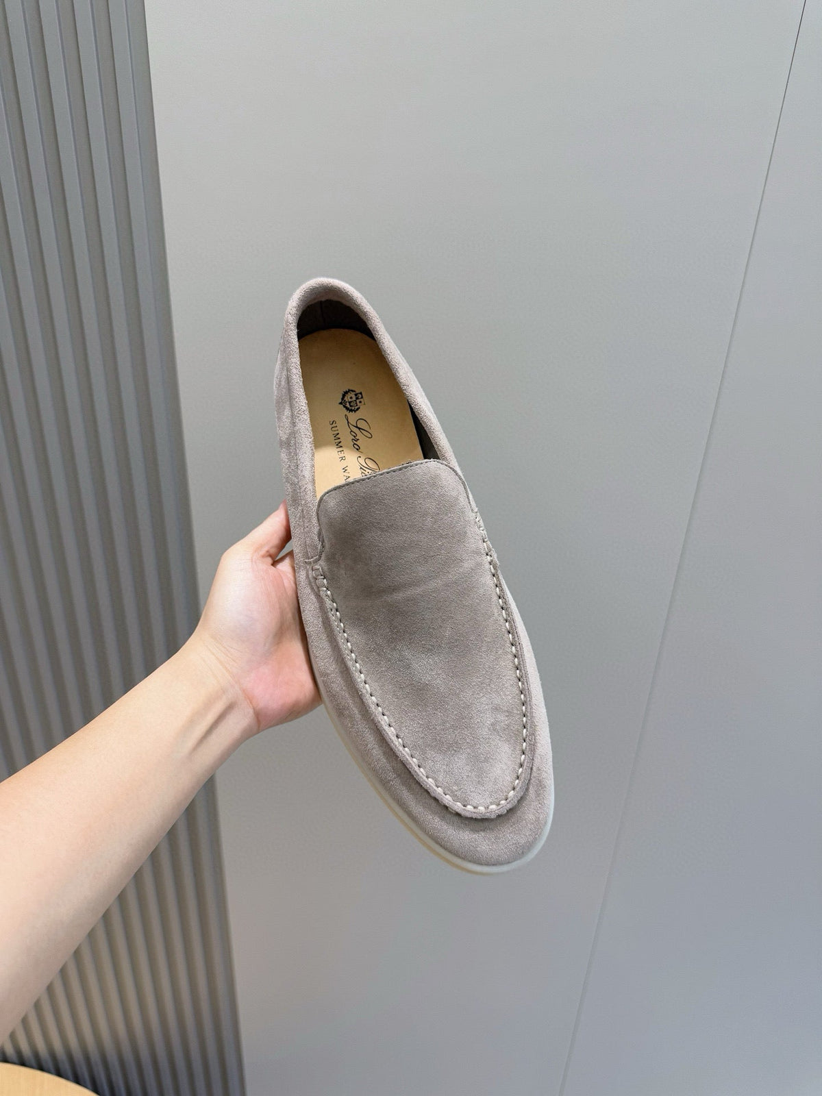 Loro Piana Italian Handmade Suede Driving Shoes