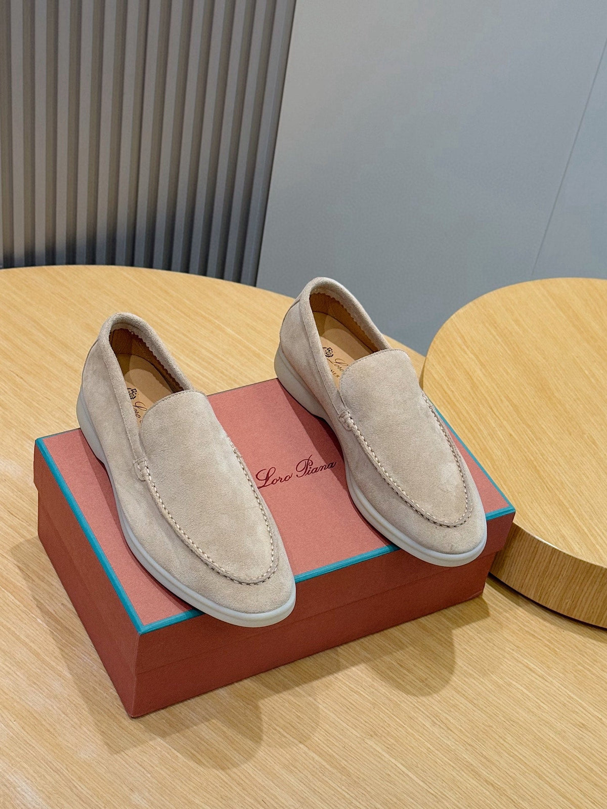 Loro Piana Italian Handmade Suede Driving Shoes