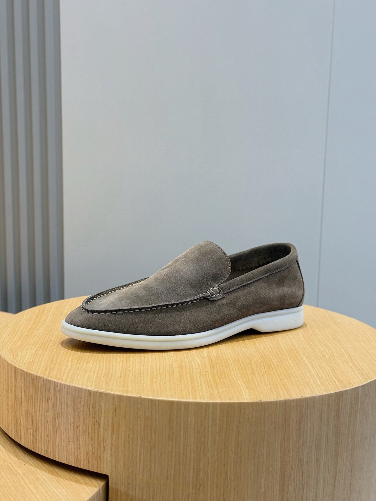 Loro Piana Italian Handmade Suede Driving Shoes