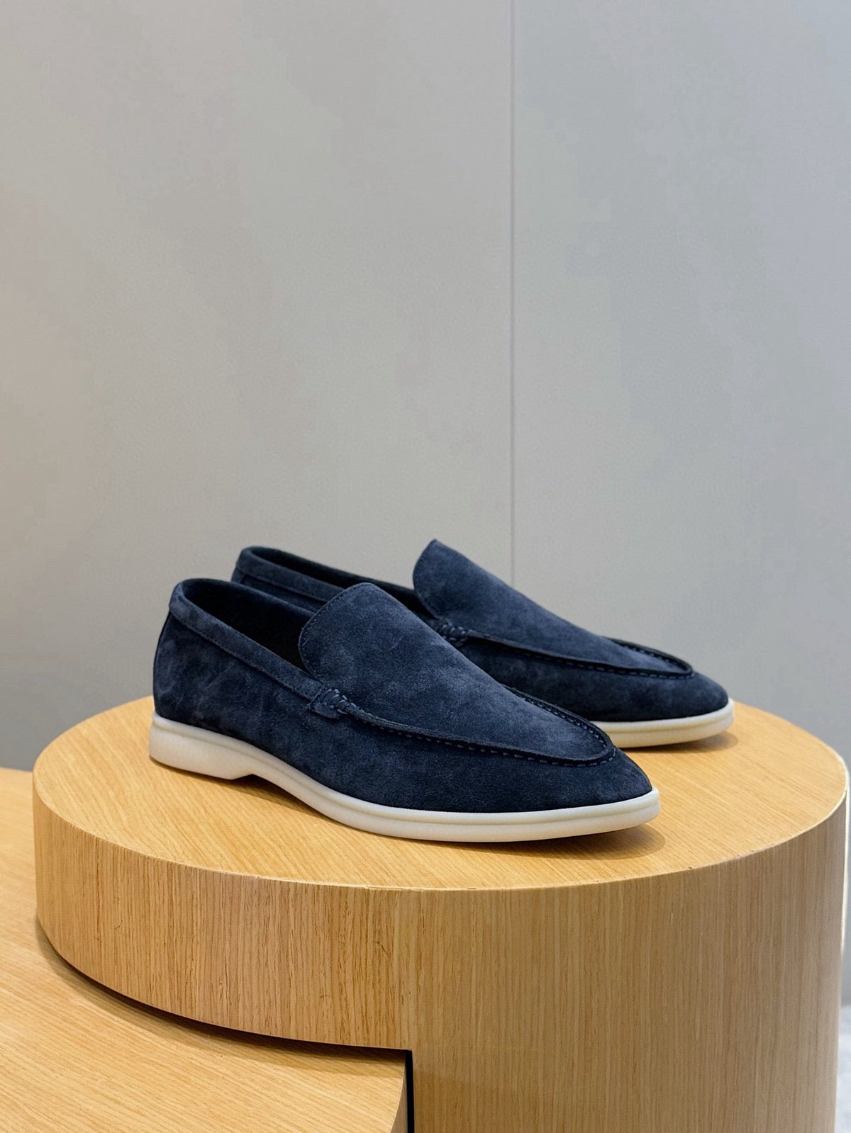 Loro Piana Italian Handmade Suede Driving Shoes