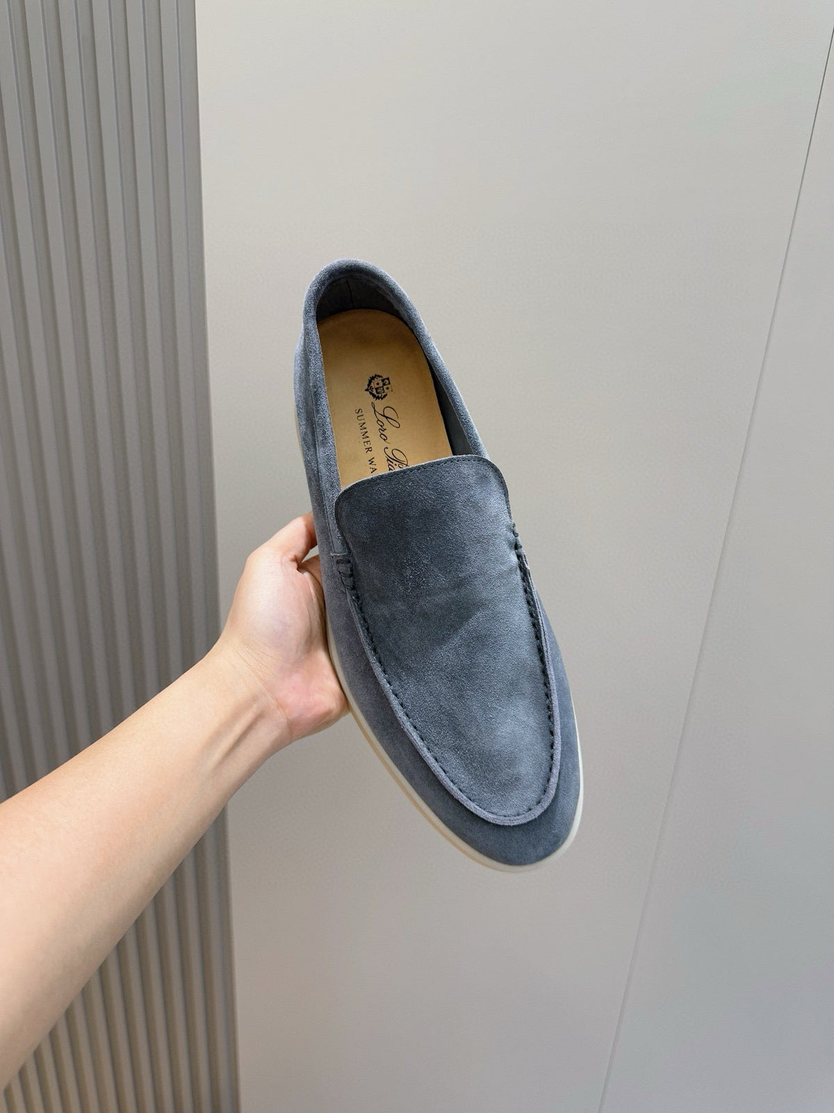 Loro Piana Italian Handmade Suede Driving Shoes