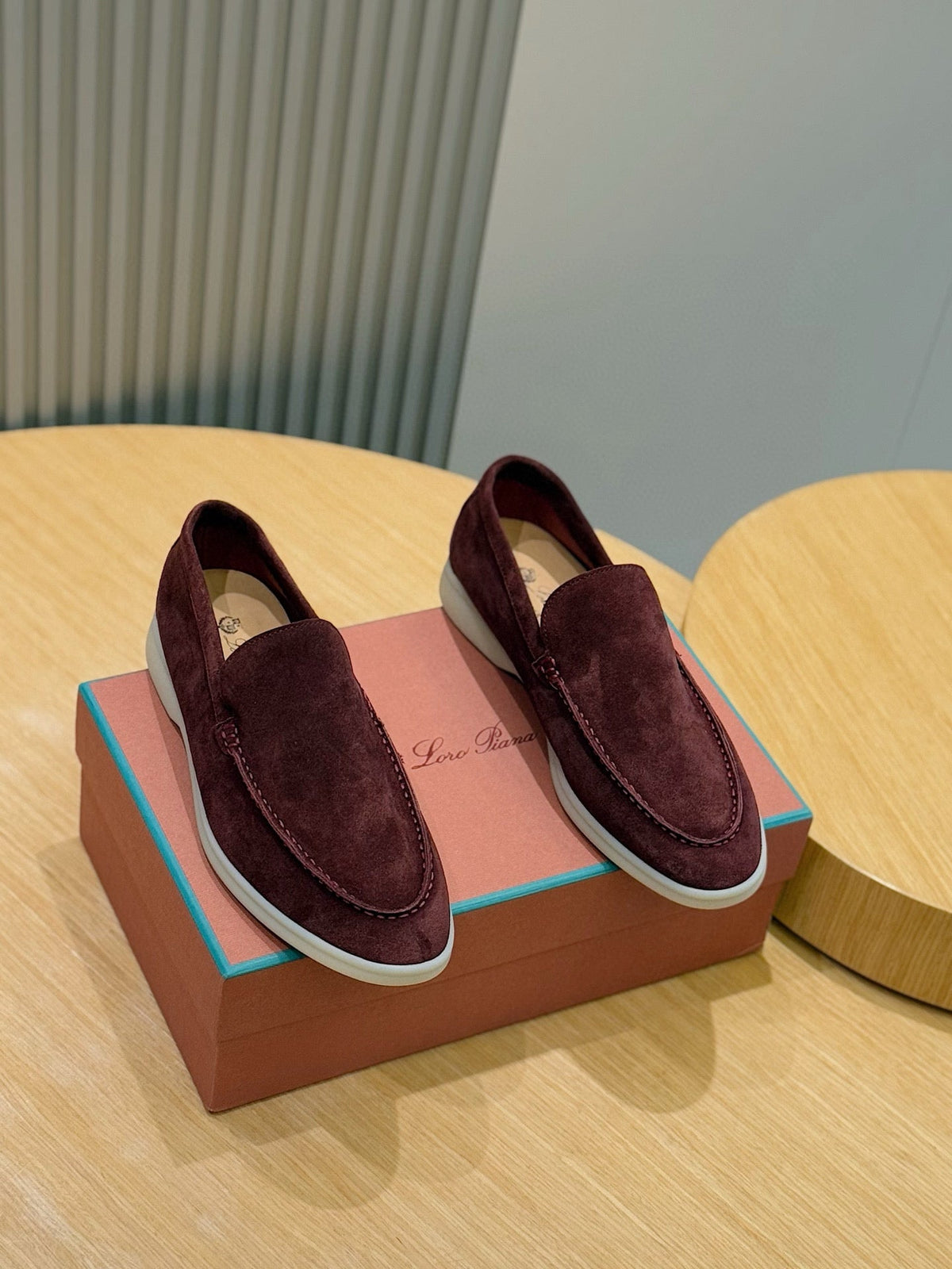 Loro Piana Italian Handmade Suede Driving Shoes