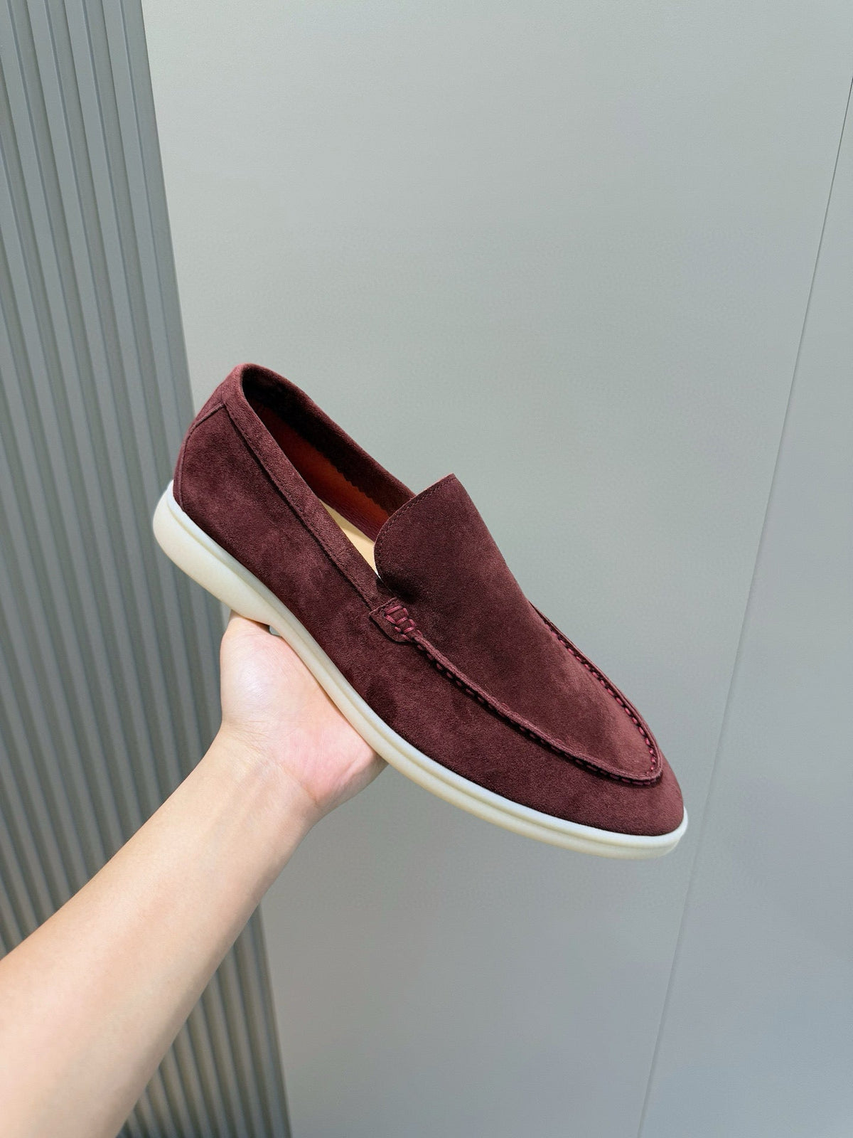 Loro Piana Italian Handmade Suede Driving Shoes