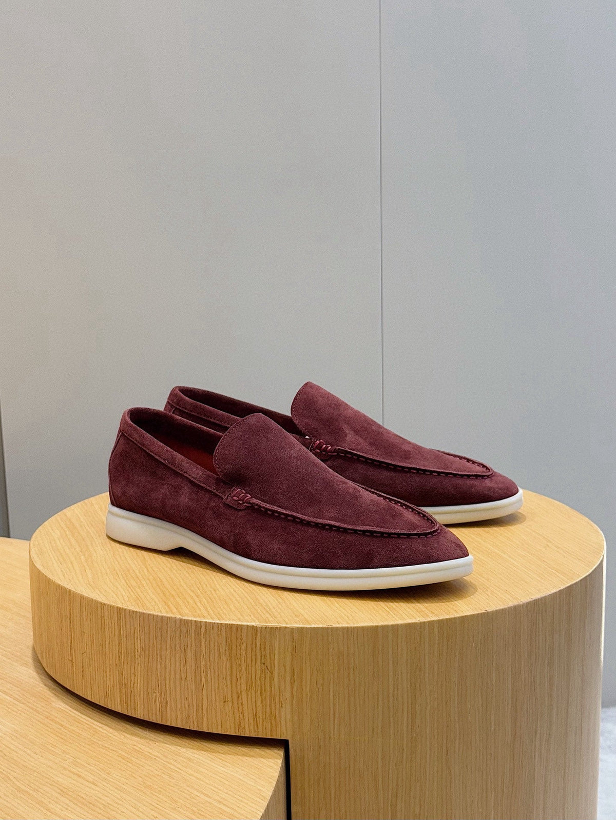 Loro Piana Italian Handmade Suede Driving Shoes