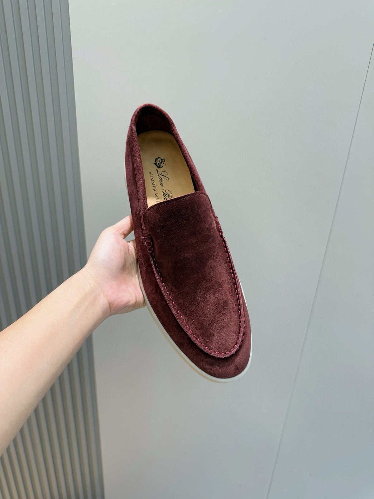 Loro Piana Italian Handmade Suede Driving Shoes