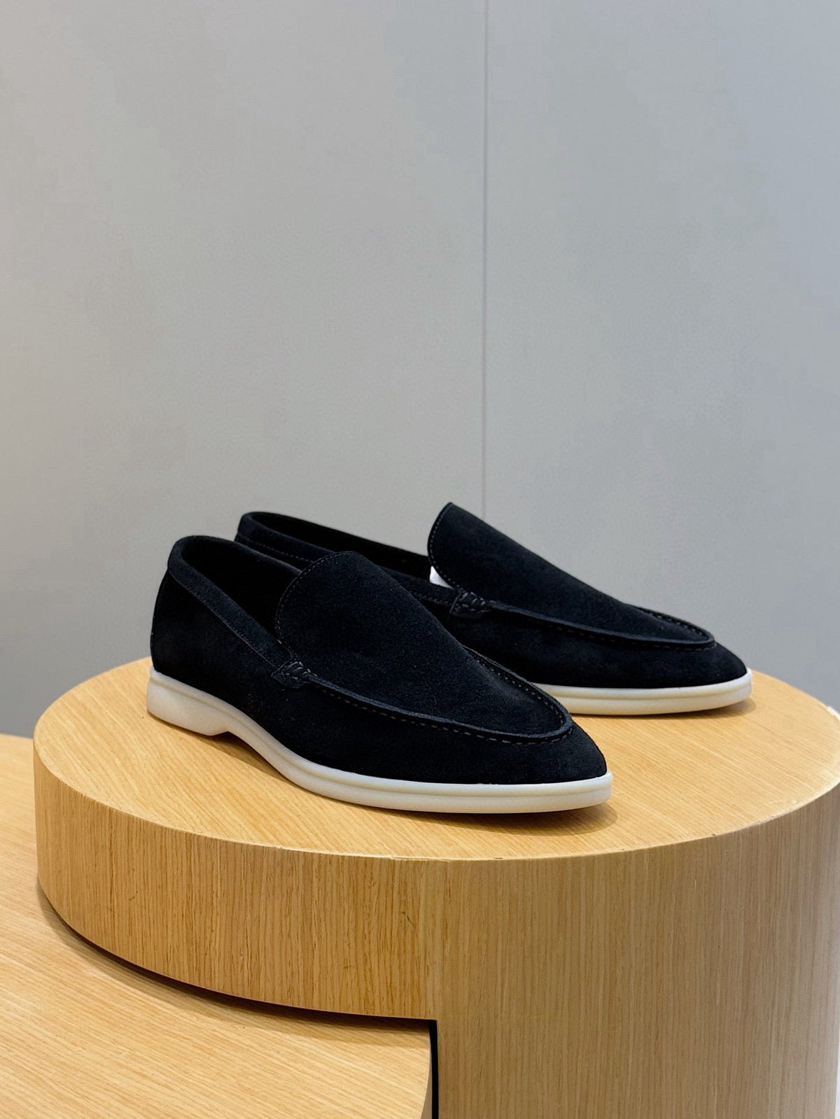Loro Piana Italian Handmade Suede Driving Shoes
