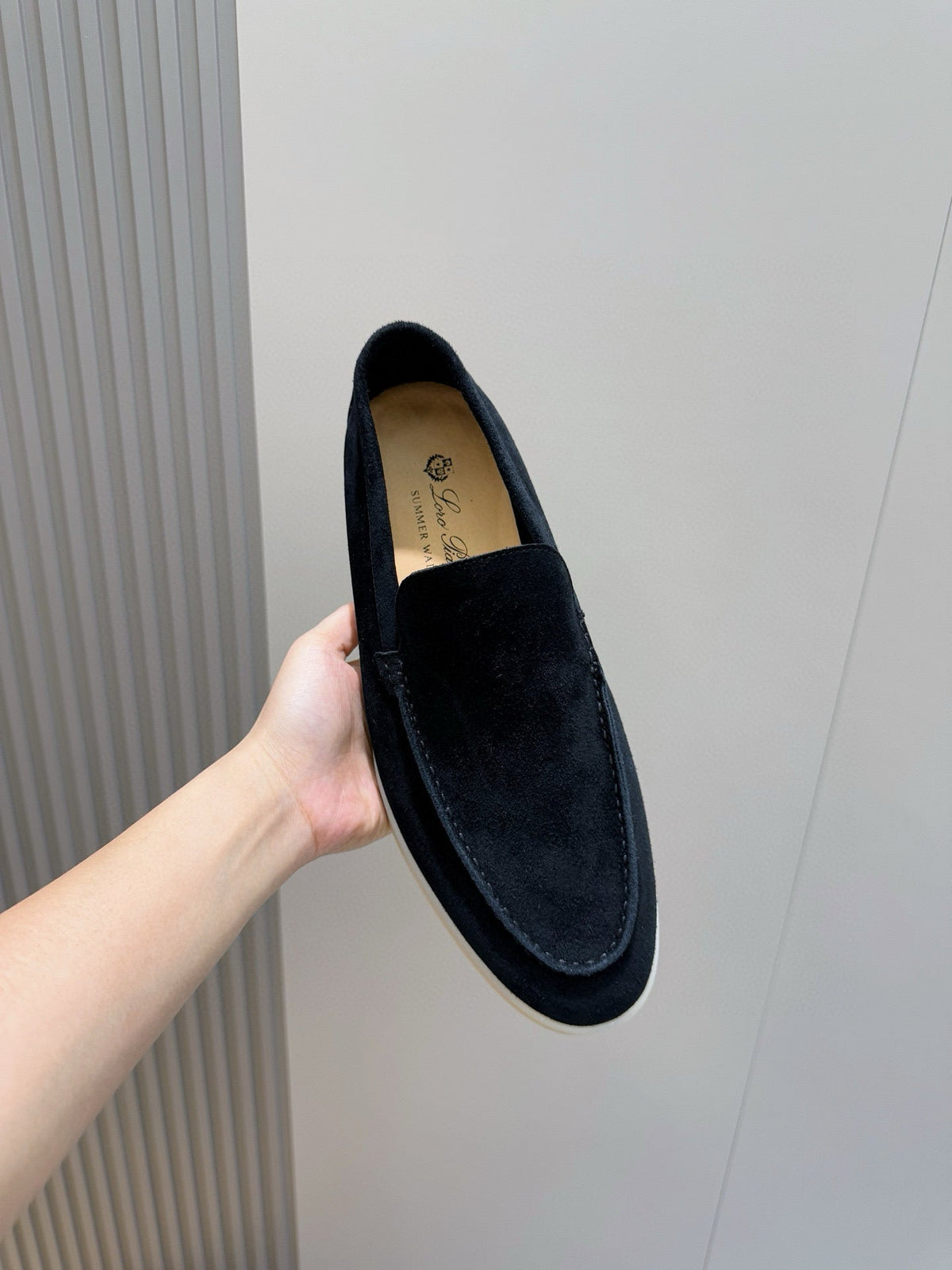 Loro Piana Italian Handmade Suede Driving Shoes