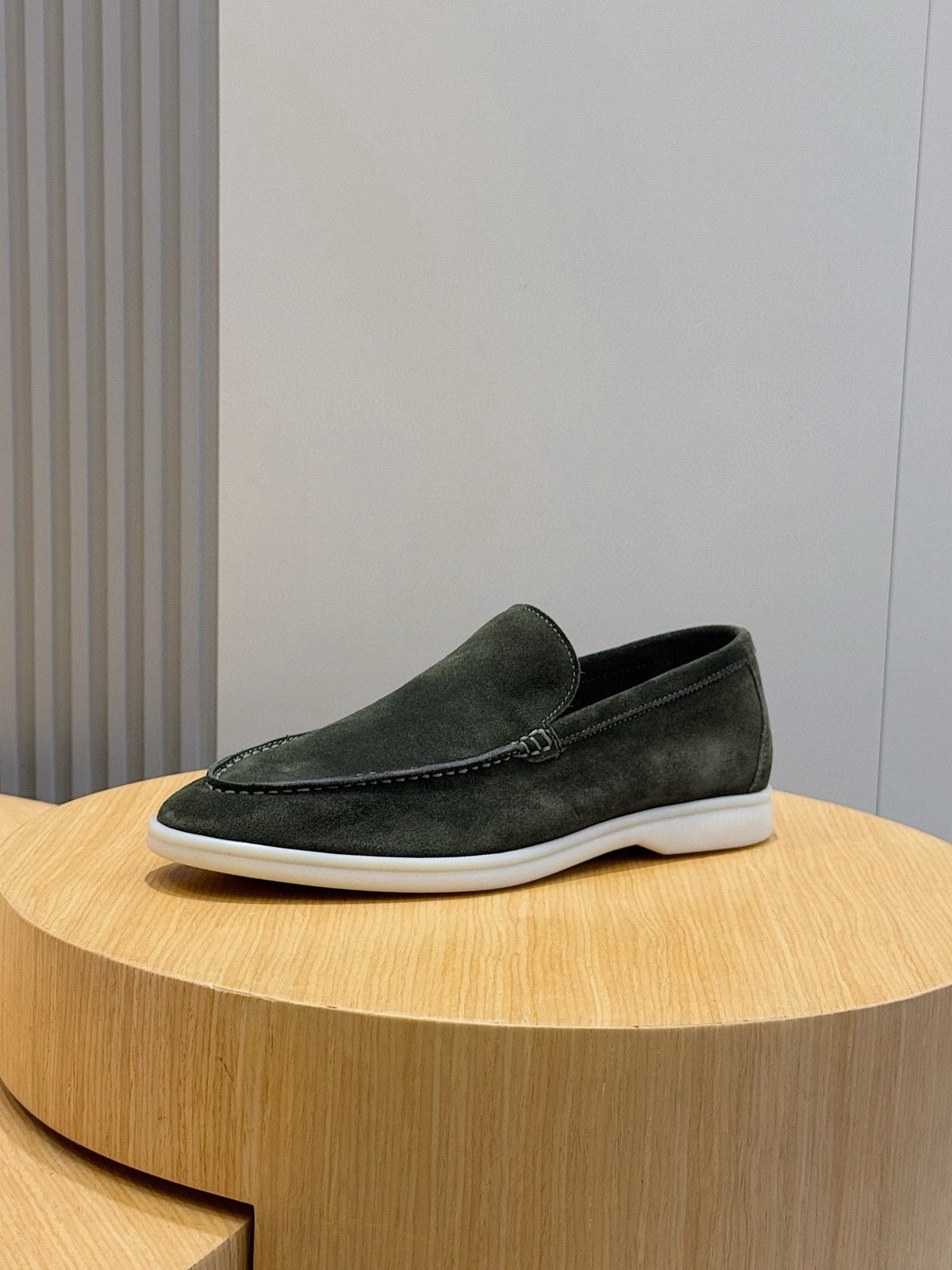 Loro Piana Italian Handmade Suede Driving Shoes