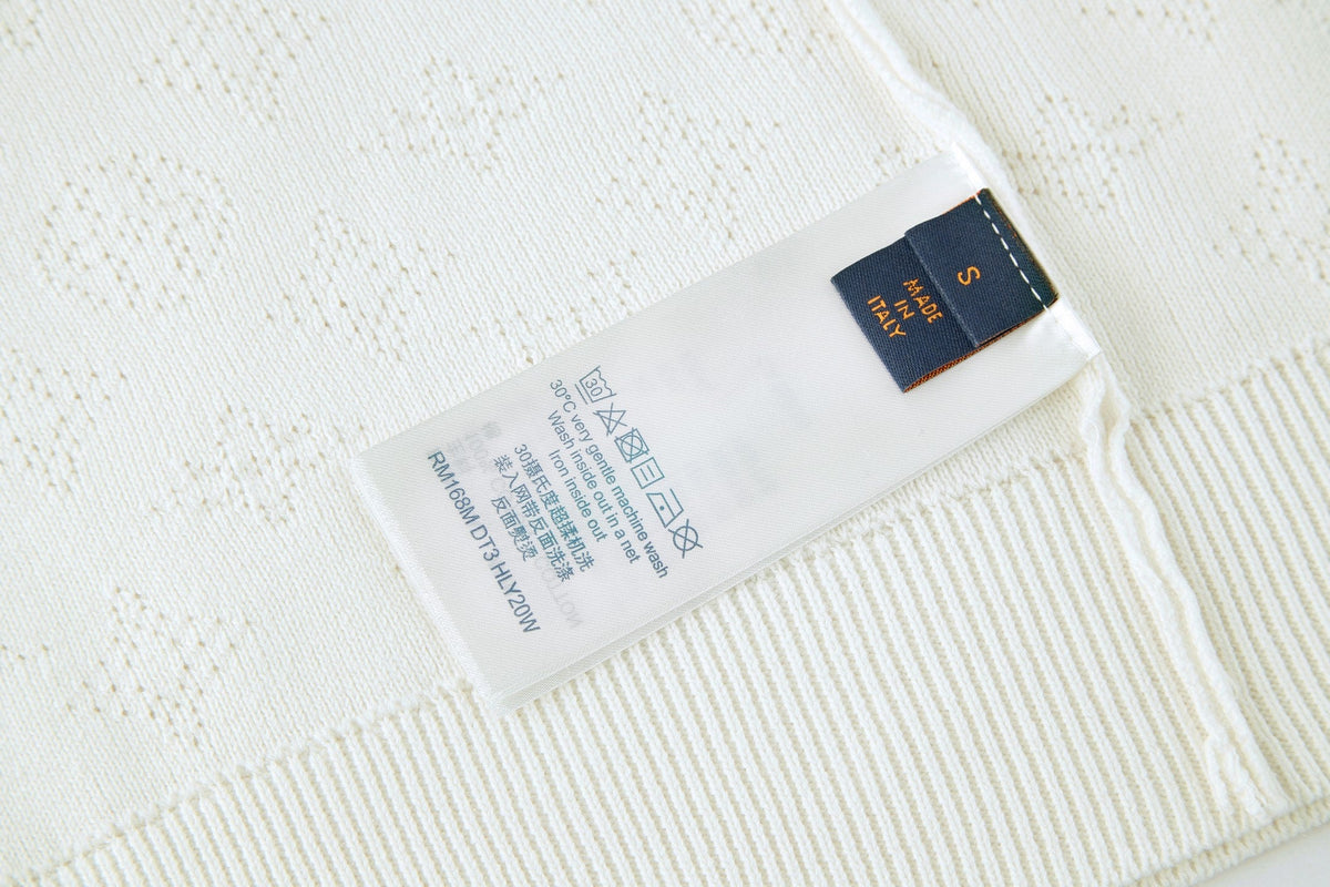 Louis Vuitton Cut-Out Knit Sweater