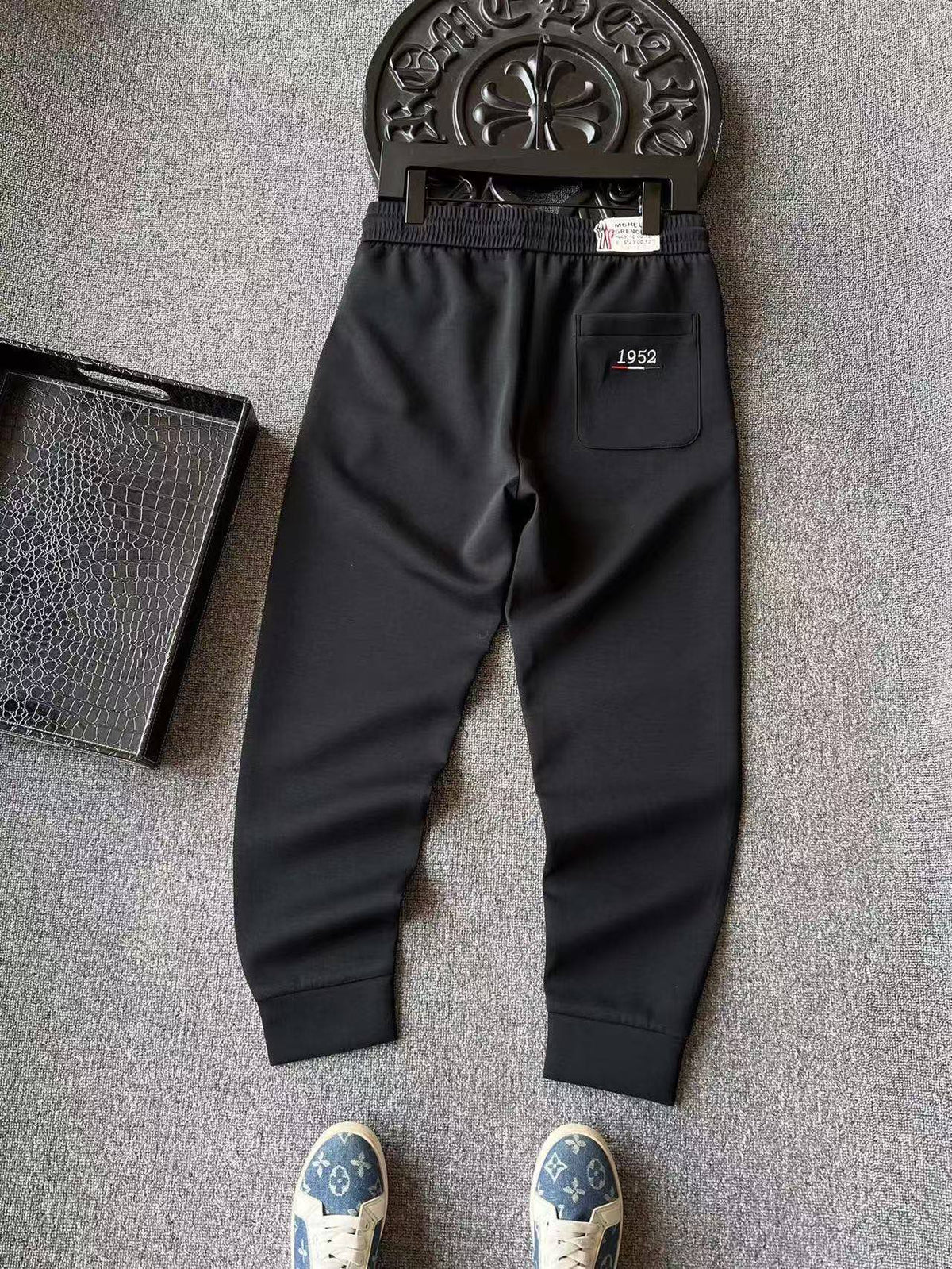 Moncler 1952 Series Modal Embroidered Pants