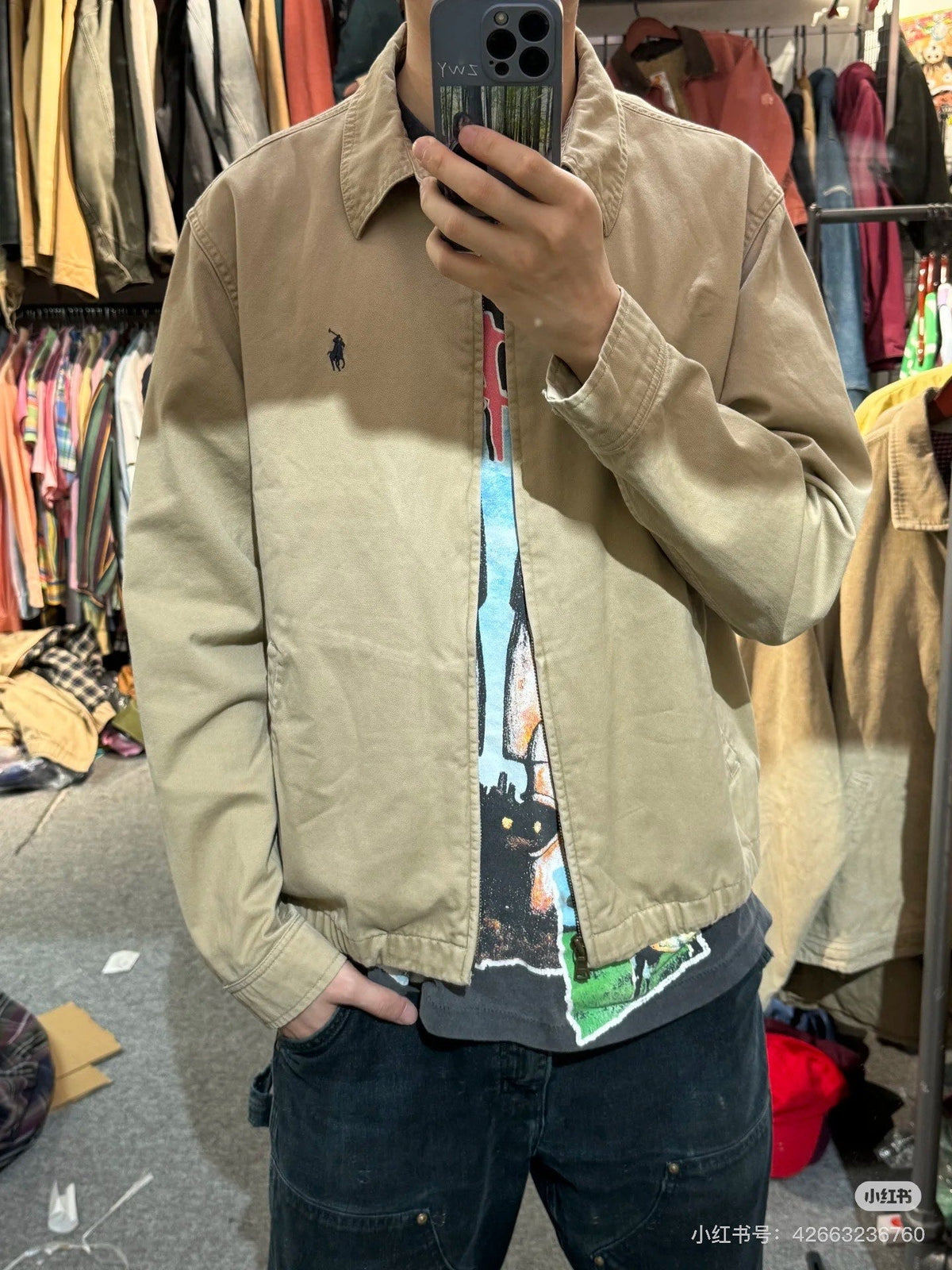 Ralph Lauren Oversized Cotton Jacket – 25SS
