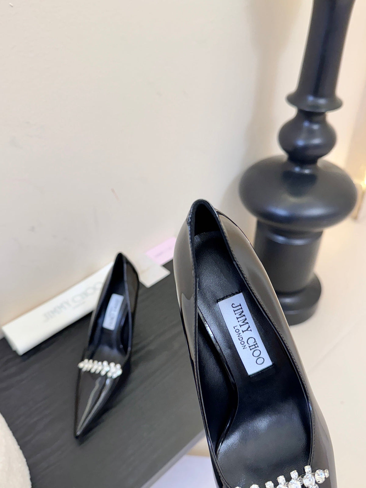Jimmy Choo Patent Leather Pumps – 2025FW