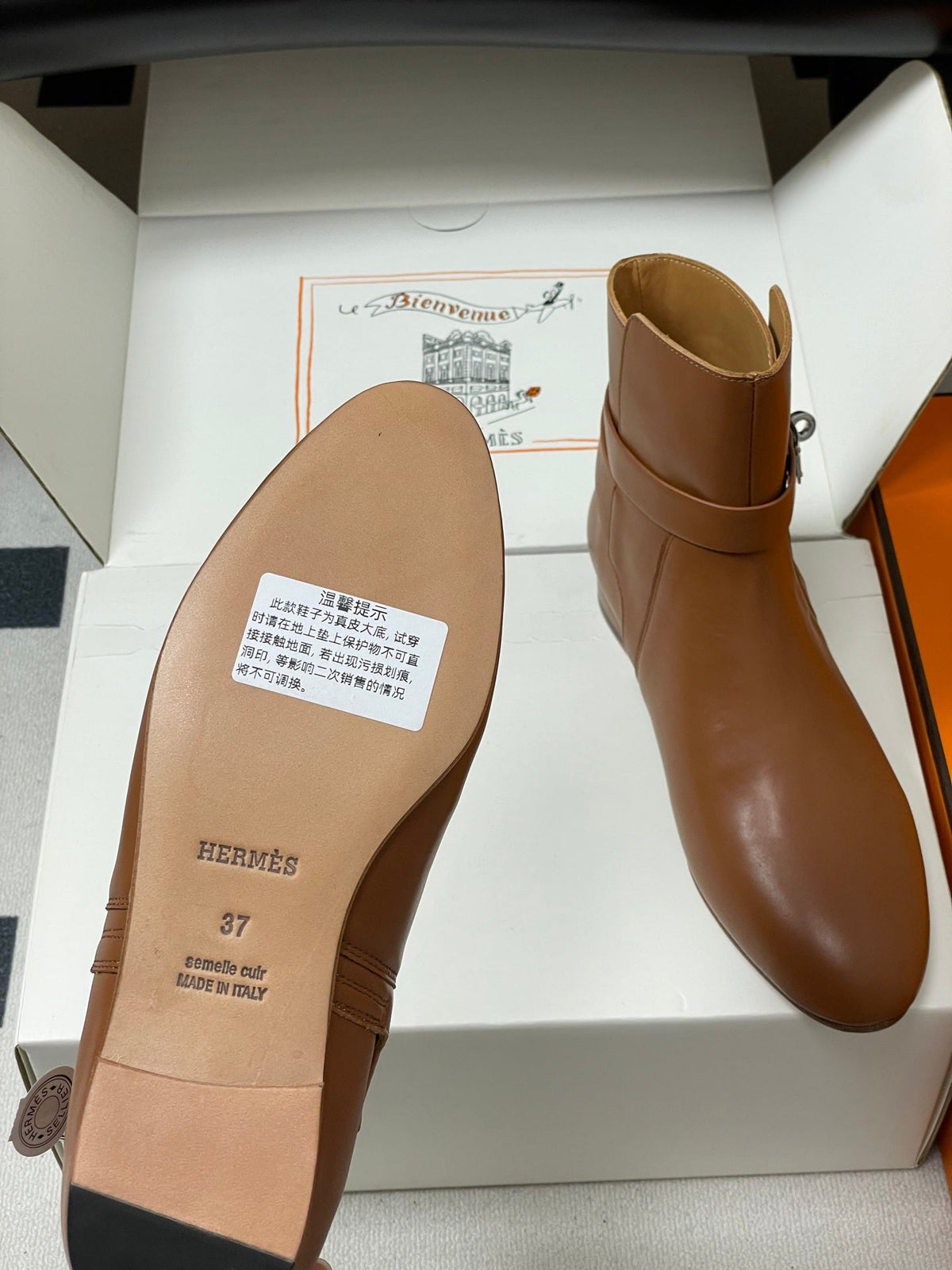 Hermès Neo Kelly Buckle Ankle Boots – 25FW