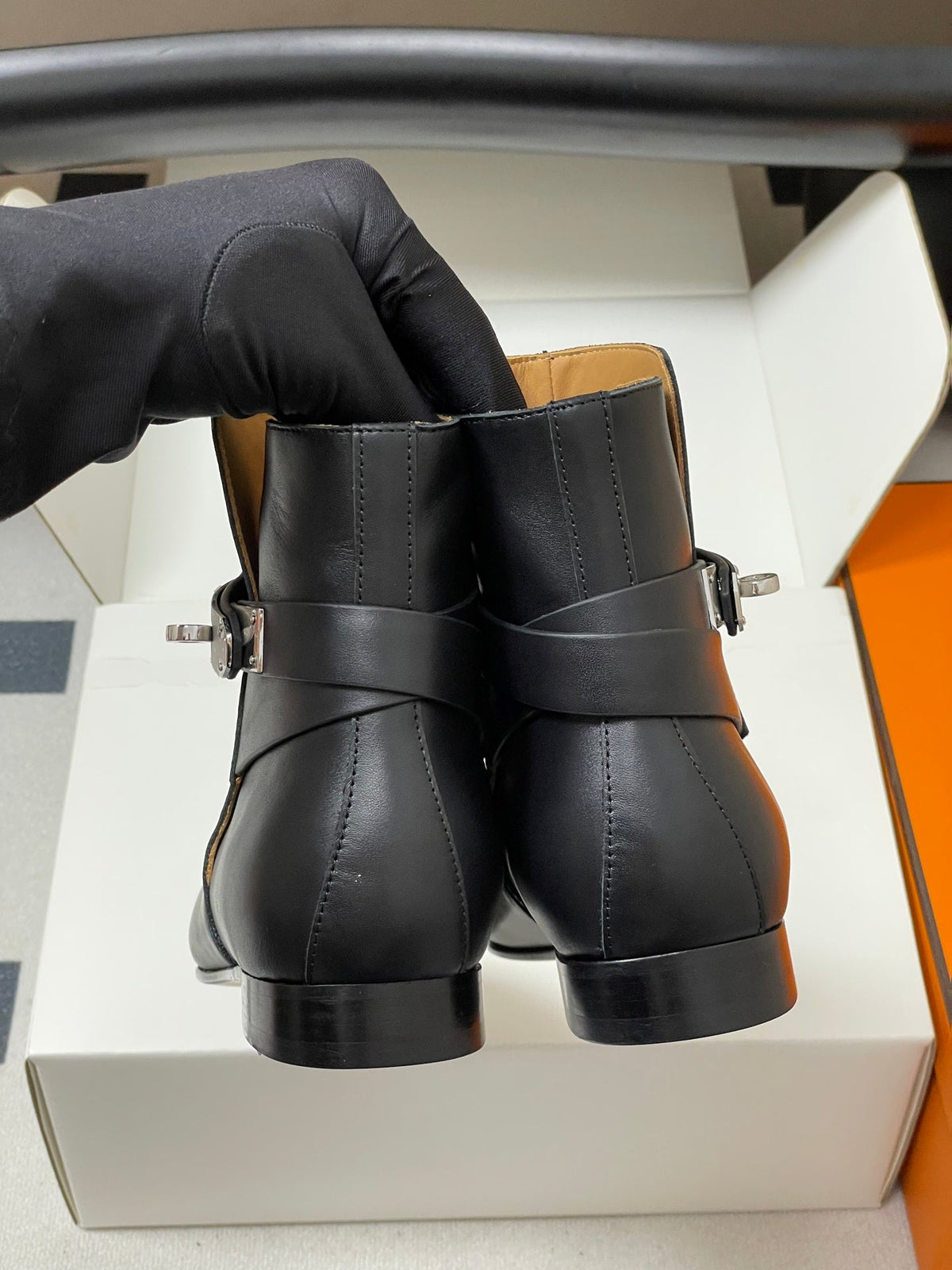 Hermès Neo Kelly Buckle Ankle Boots – 25FW