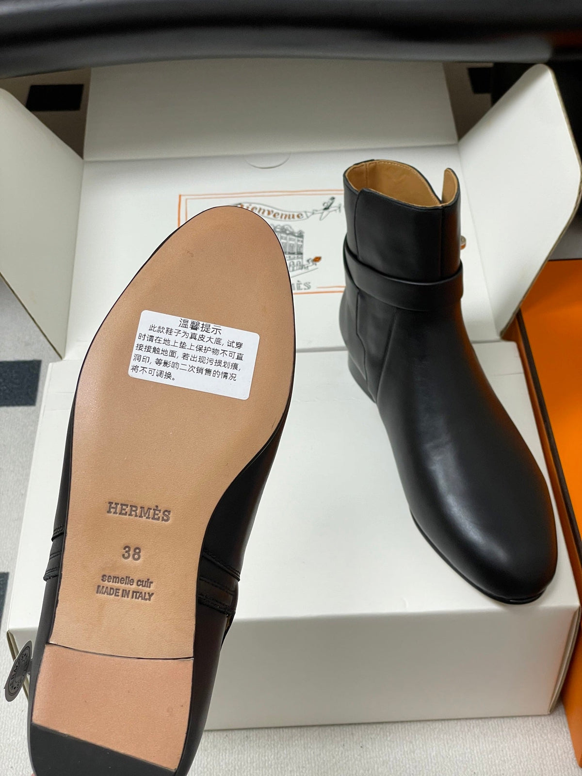 Hermès Neo Kelly Buckle Ankle Boots – 25FW