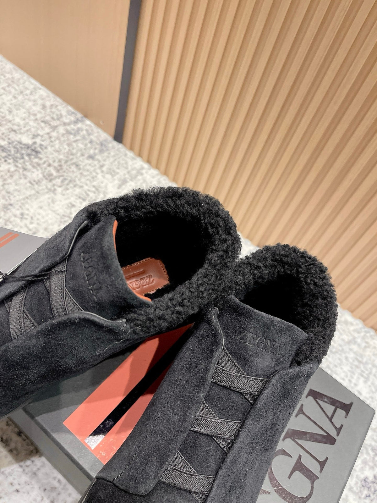 Zegna Triple Stitch High-Top Casual Shoes – 2025SS