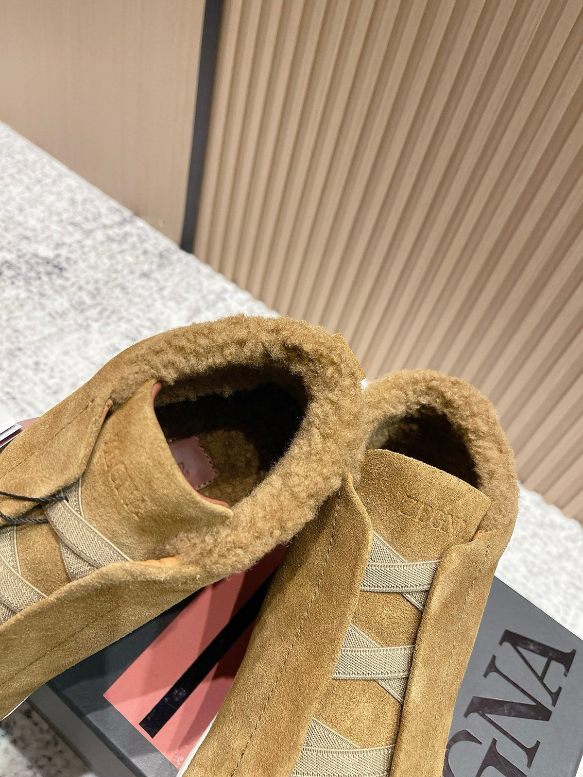 Zegna Triple Stitch High-Top Casual Shoes – 2025SS