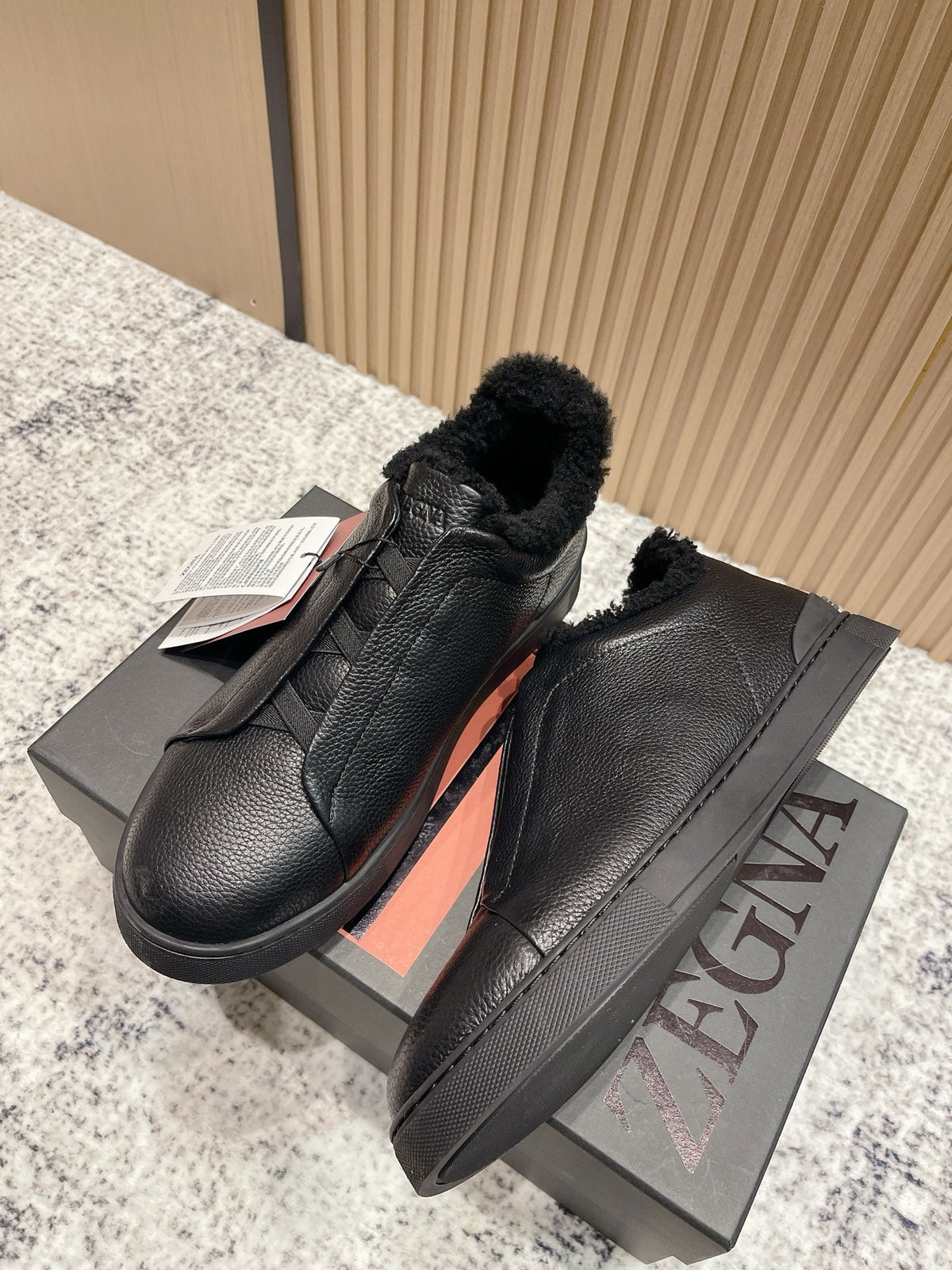 Zegna Triple Stitch Low-Top Casual Shoes – 2025SS