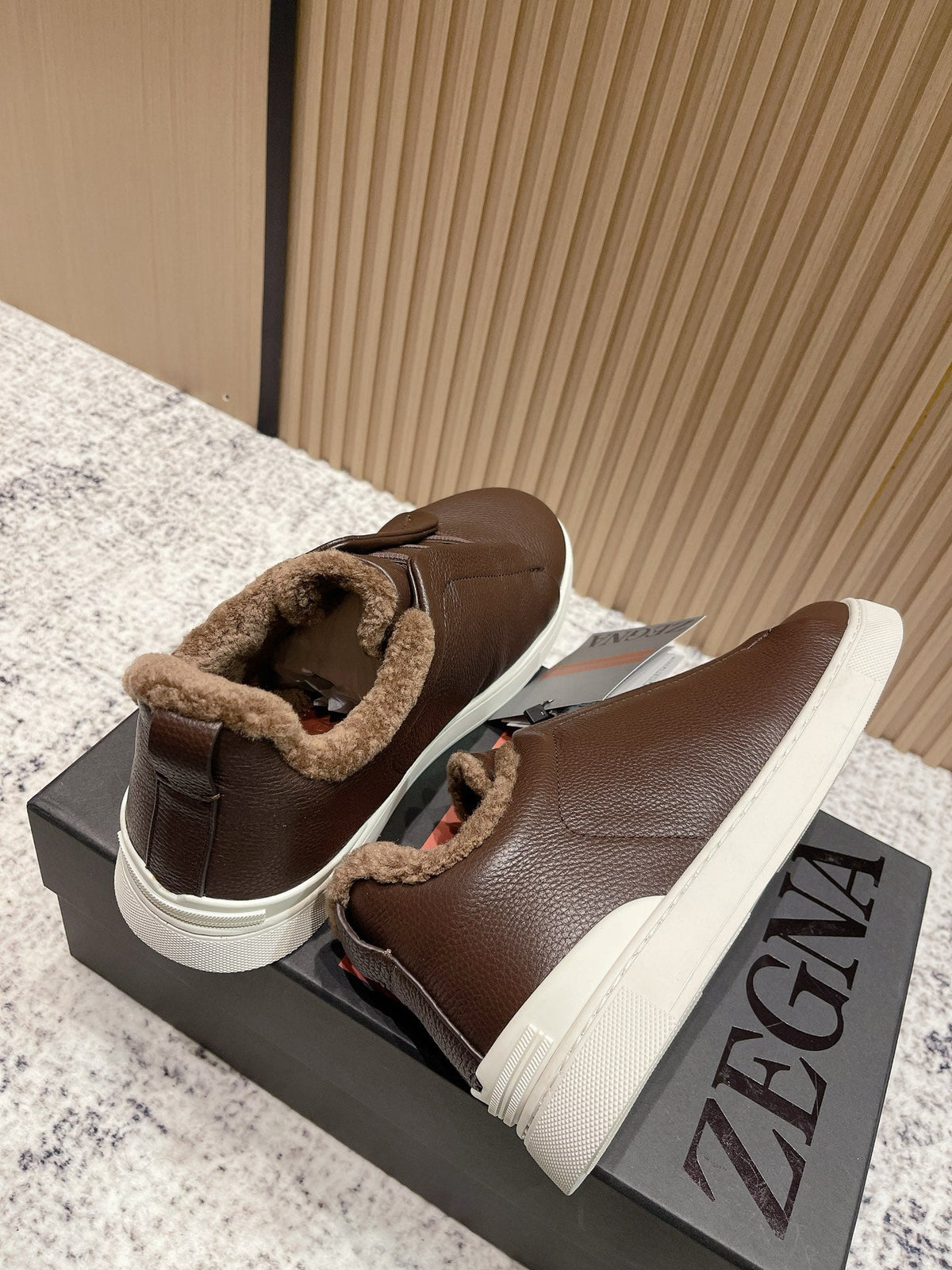 Zegna Triple Stitch Low-Top Casual Shoes – 2025SS