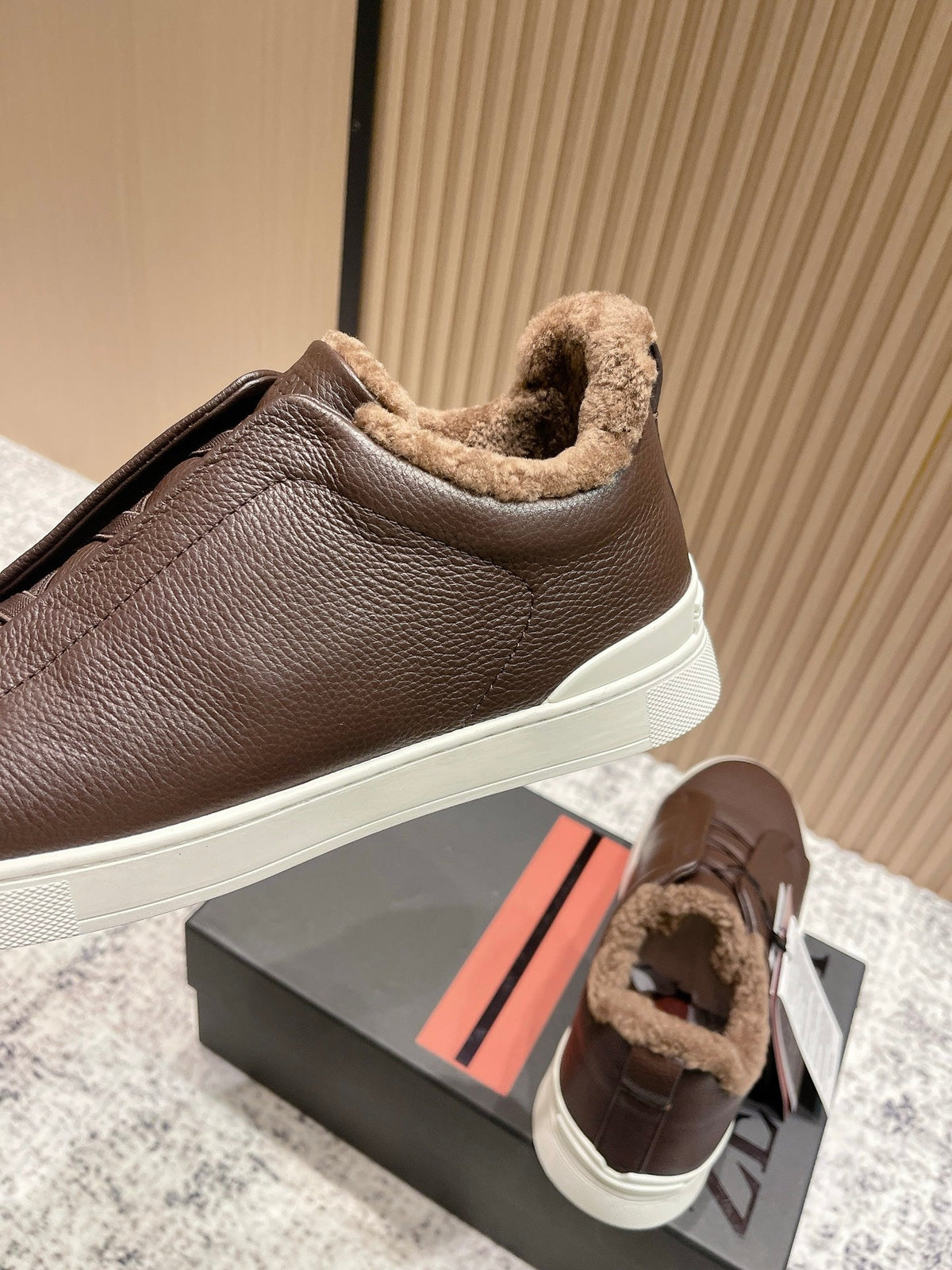 Zegna Triple Stitch Low-Top Casual Shoes – 2025SS