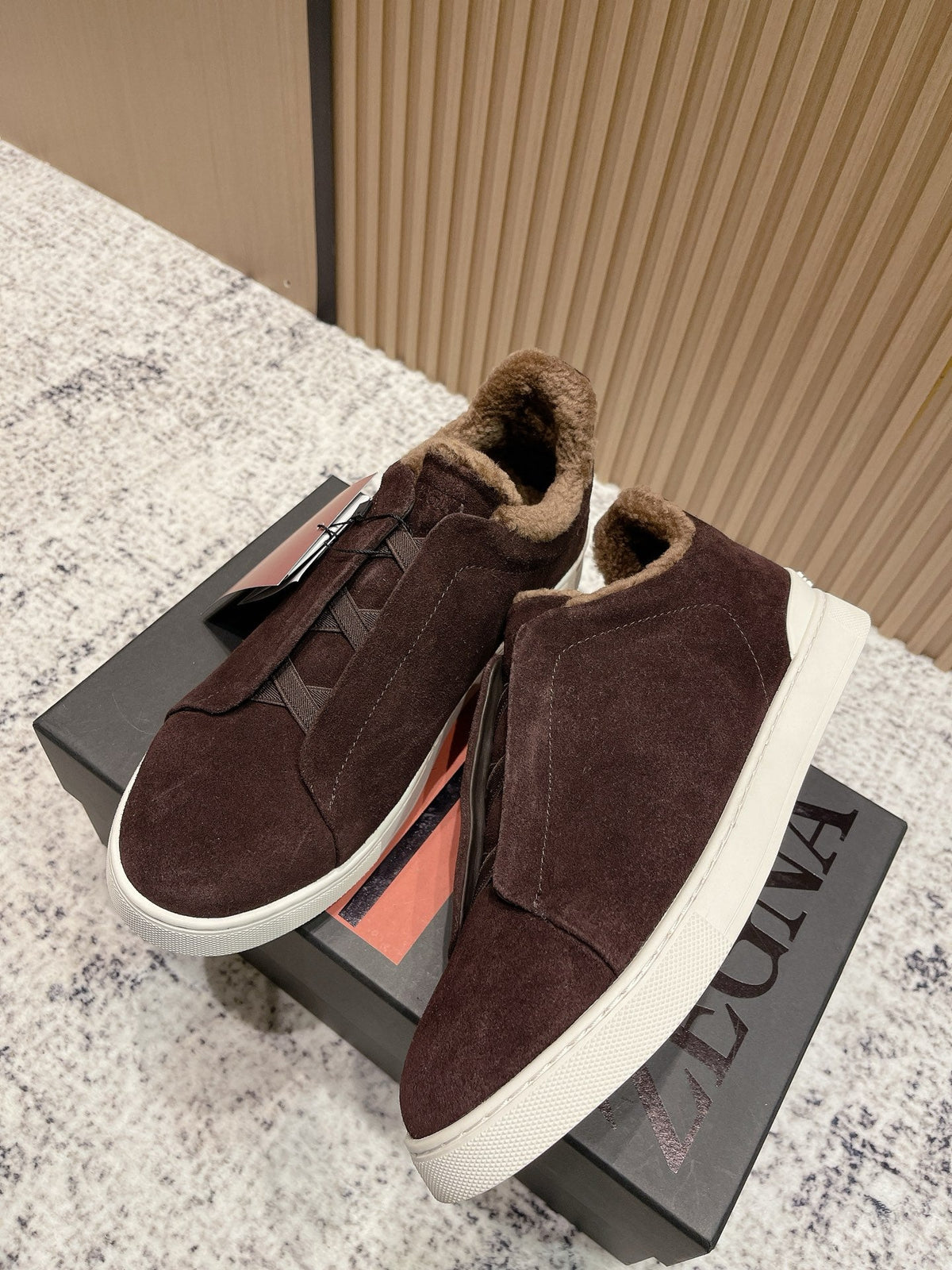 Zegna Triple Stitch Low-Top Casual Shoes – 2025SS