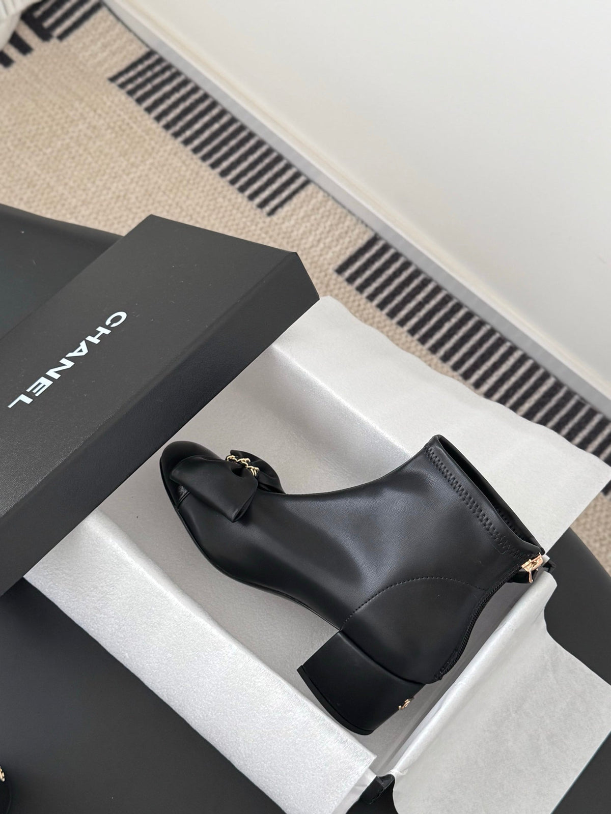 Chanel Bow Ankle Boots – 25K Collection