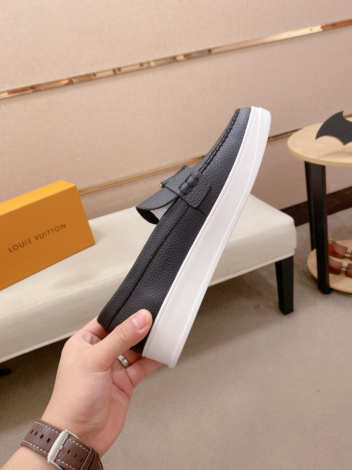 Louis Vuitton New Release Luxury Leather Loafers