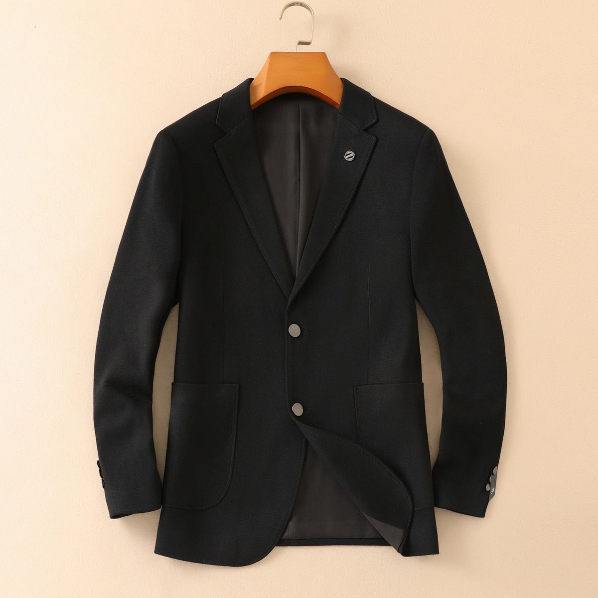 Zegna Men's Wool Houndstooth Blazer – 2025FW