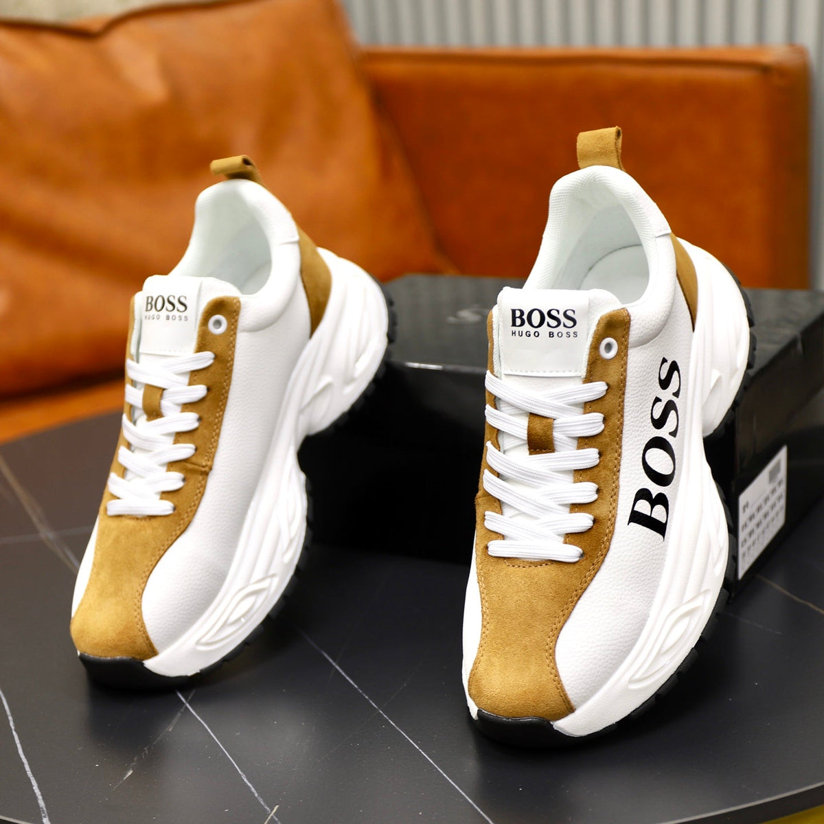 Boss Men's Luxury Running Sneakers