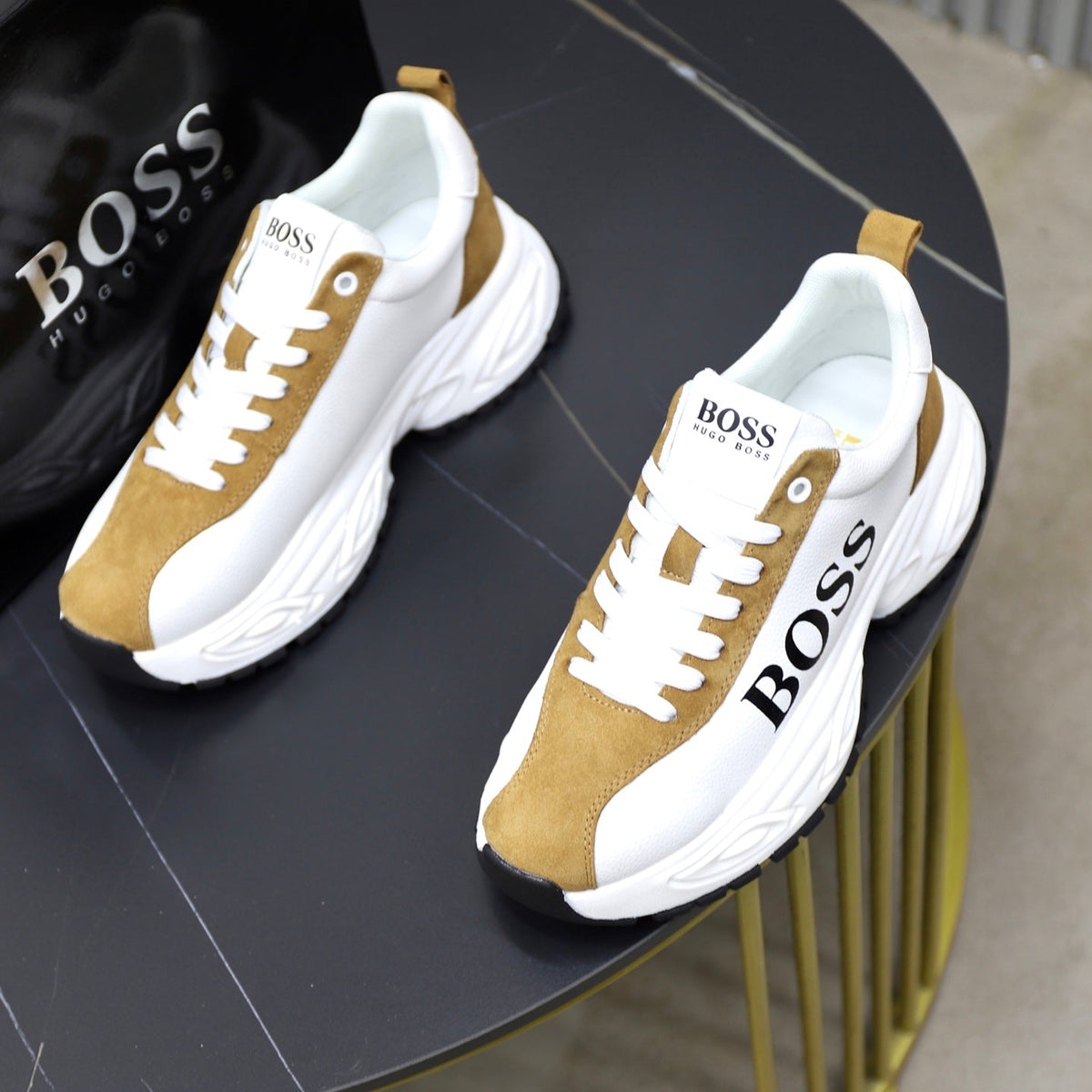 Boss Men's Luxury Running Sneakers