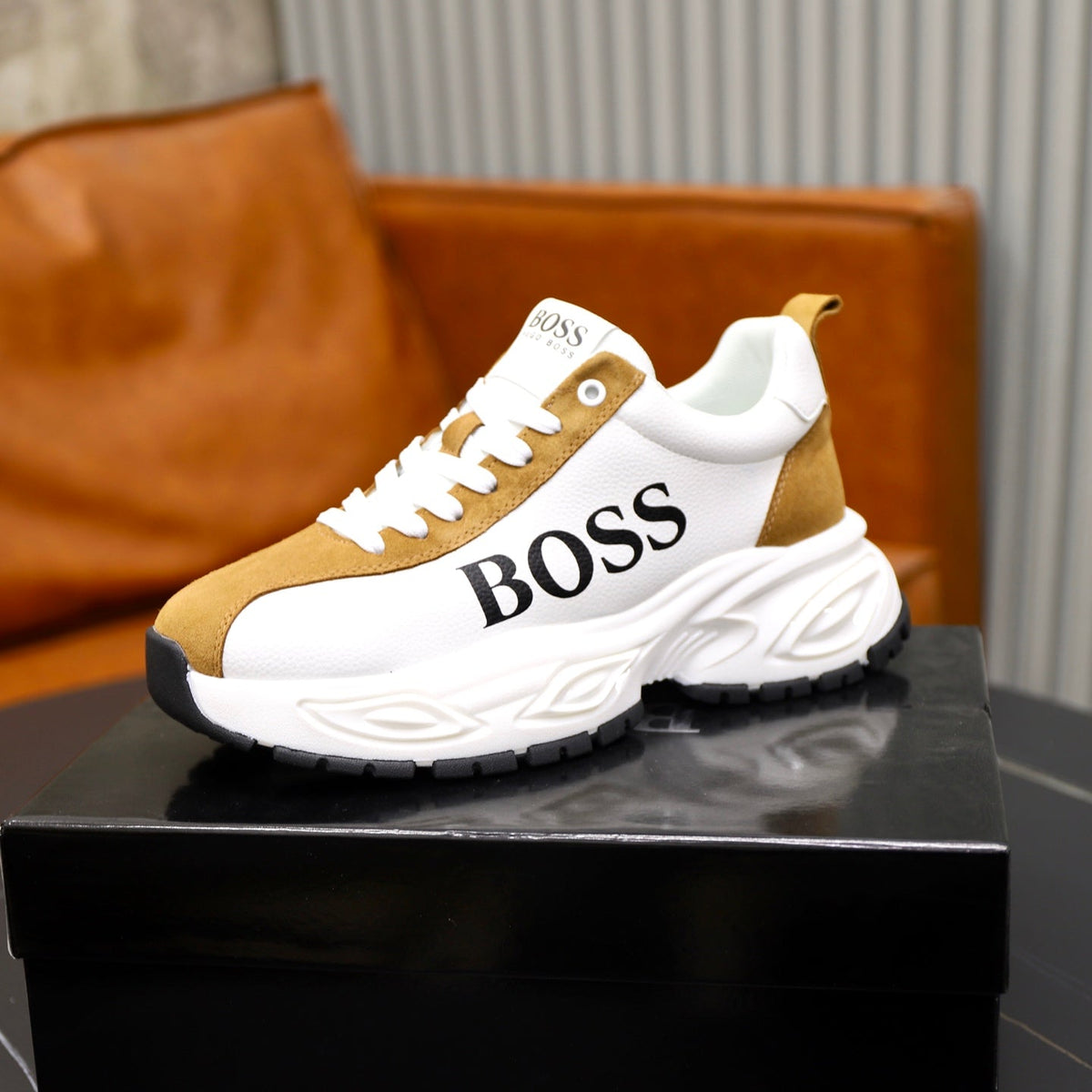 Boss Men's Luxury Running Sneakers