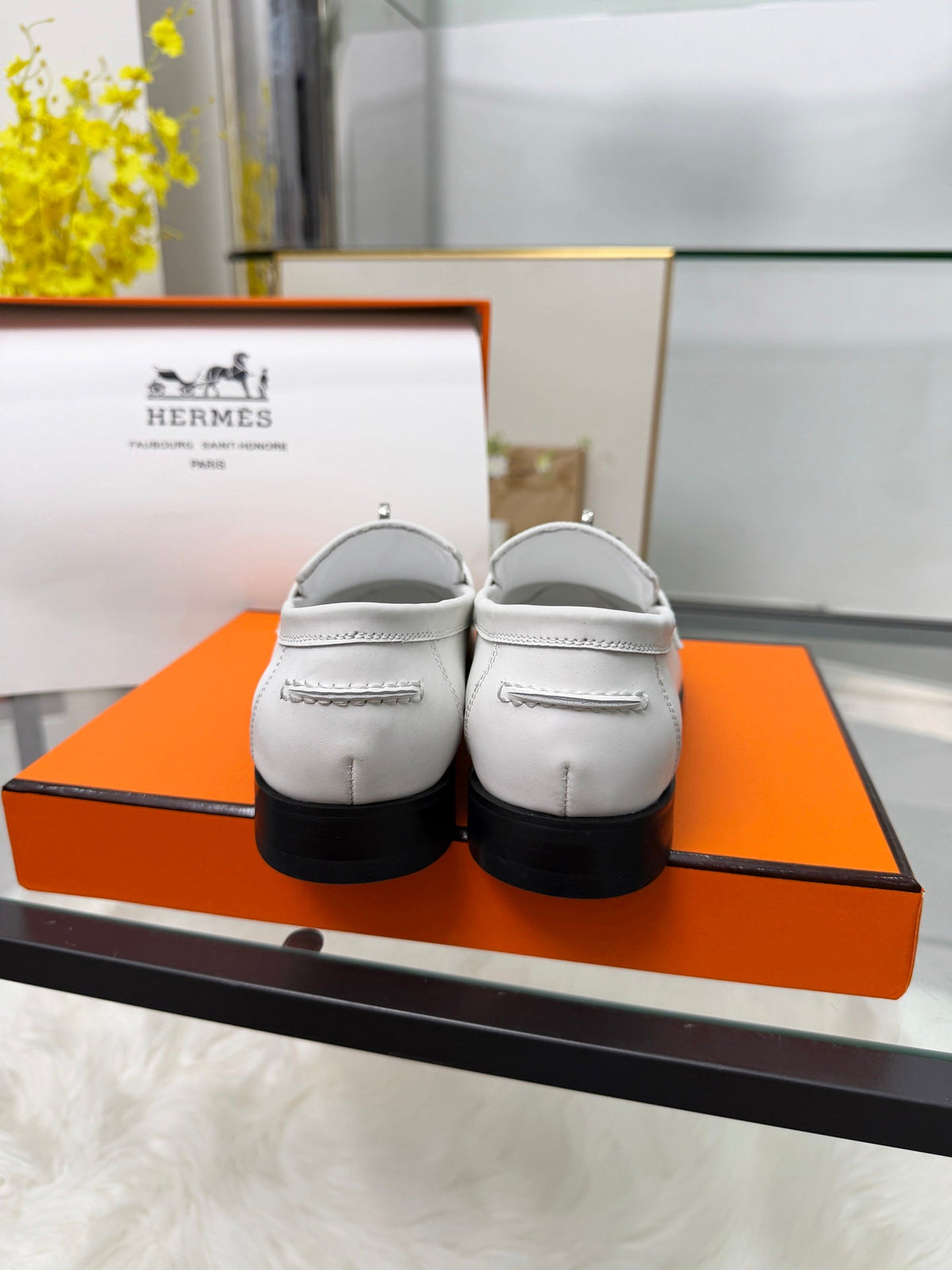 Hermès Classic Leather Sole Sandals