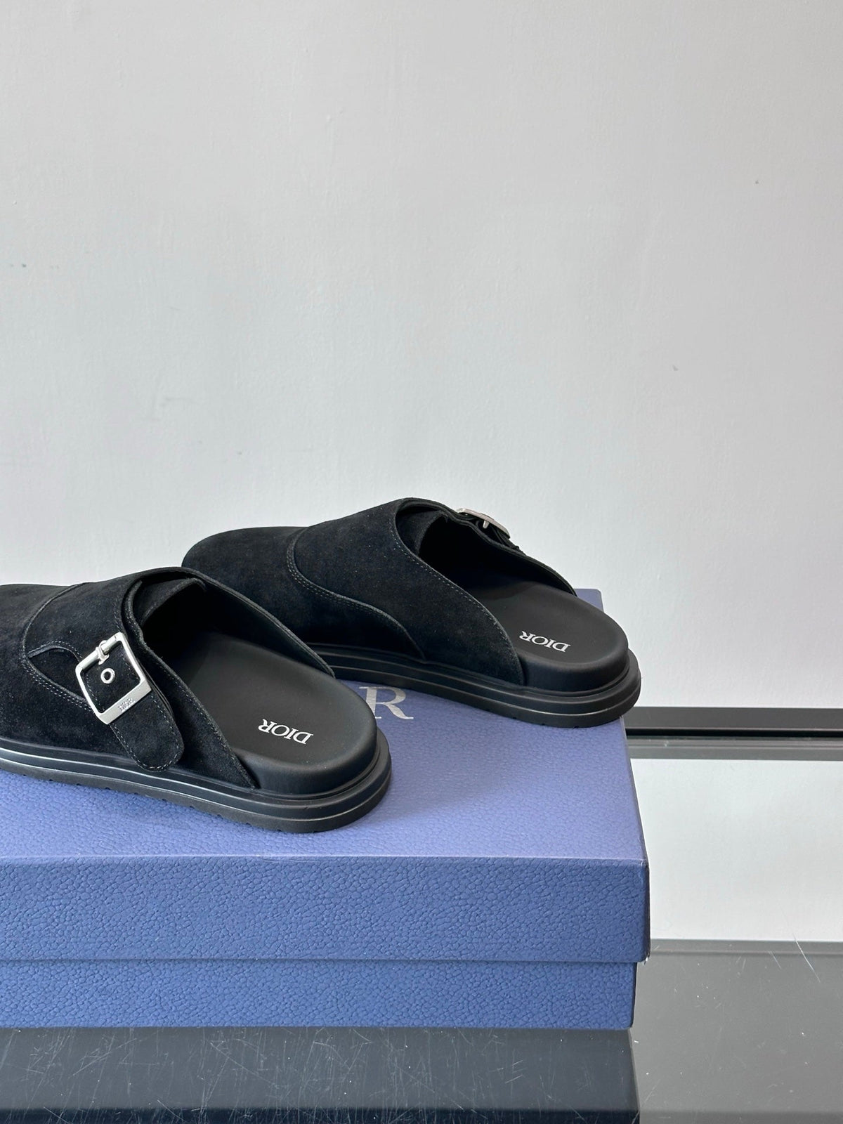 Dior Oblique Closed-Toe Mules
