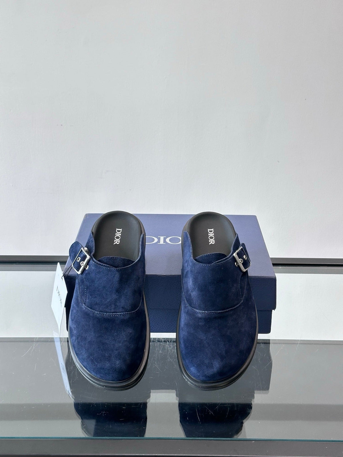 Dior Oblique Closed-Toe Mules