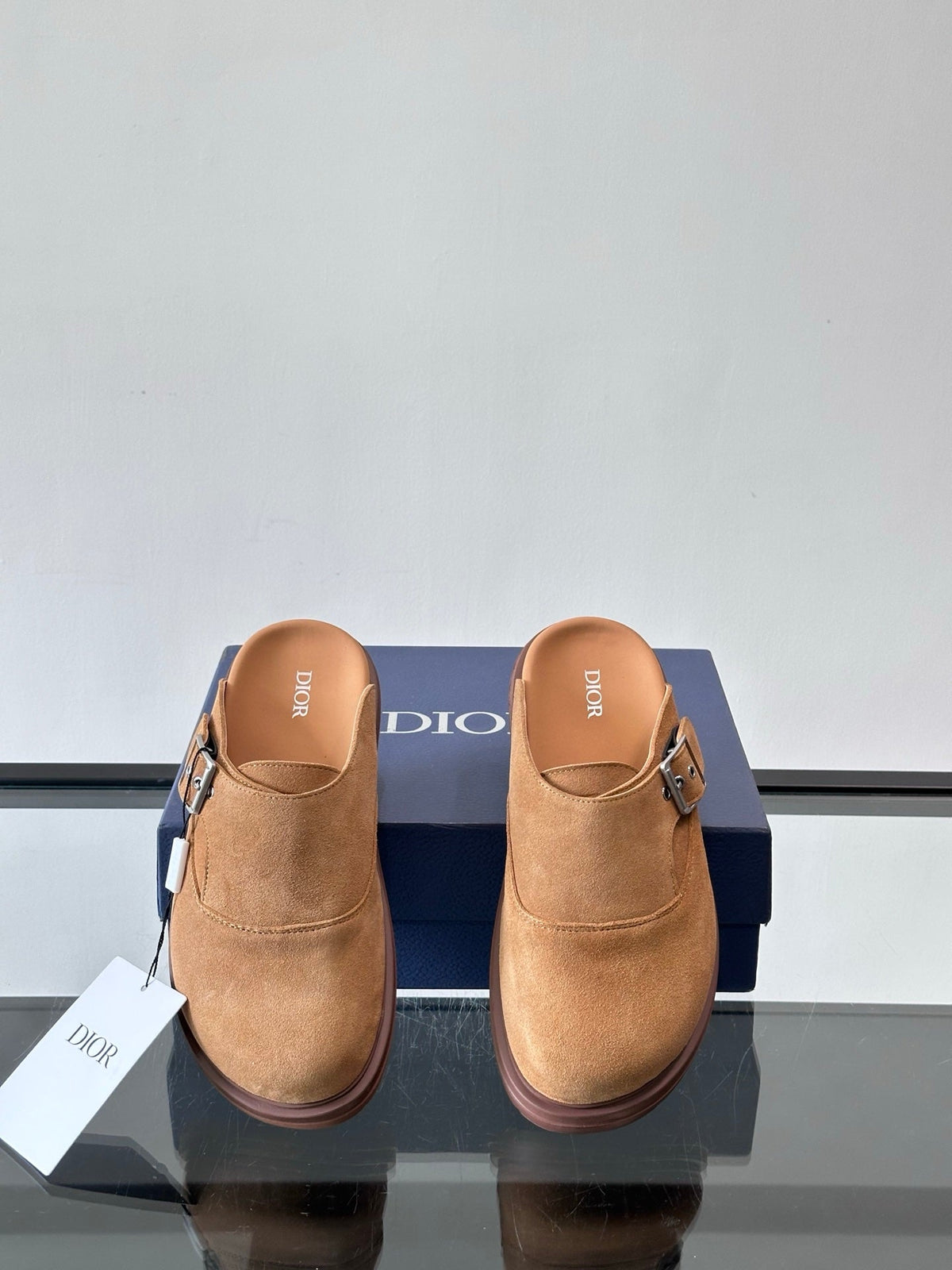 Dior Oblique Closed-Toe Mules