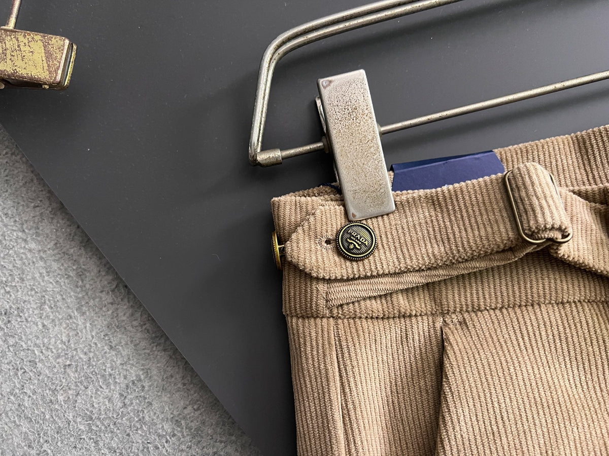 Prada Men's Pure Cotton Casual Trousers – 2025 Collection