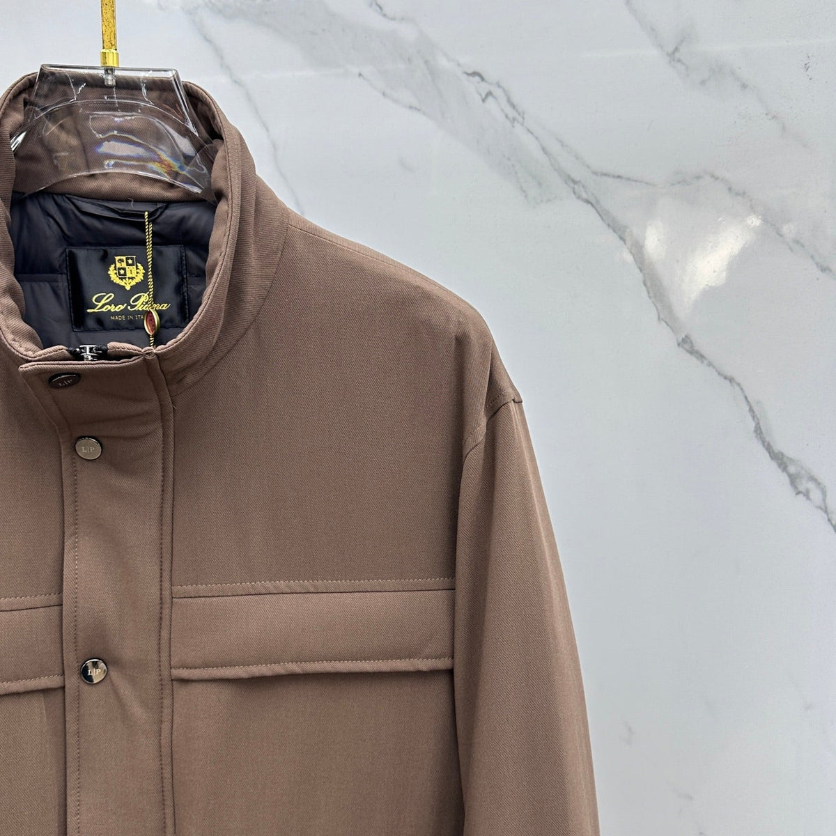 Loro Piana Stand Collar Down Jacket – 2025 Collection