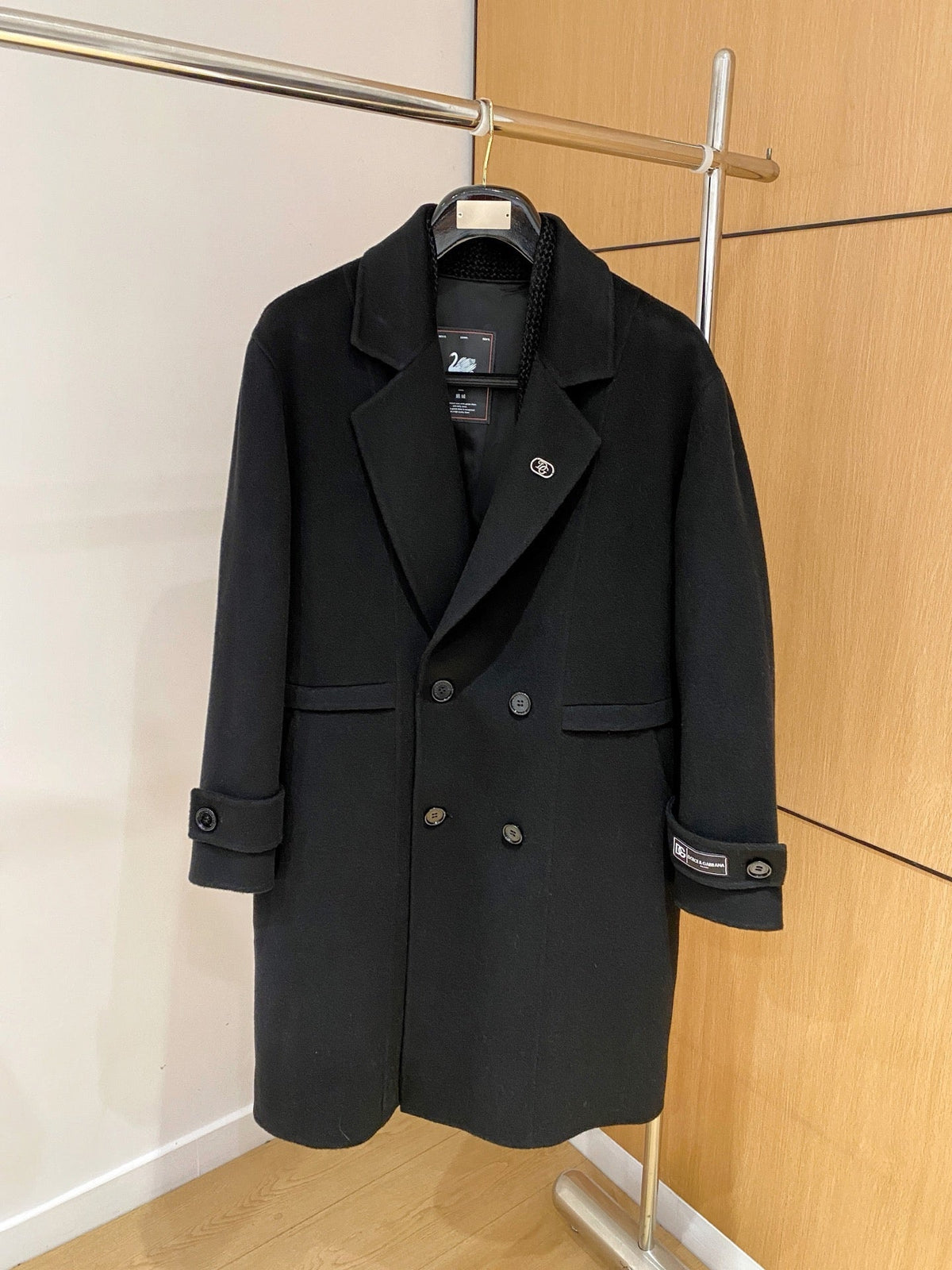 Dolce & Gabbana Men's Wool Kensington Coat – 2025FW