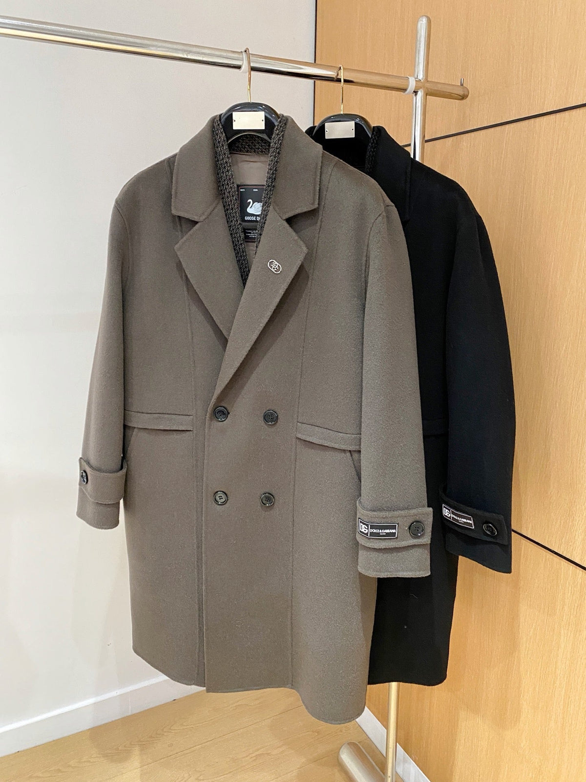 Dolce & Gabbana Men's Wool Kensington Coat – 2025FW