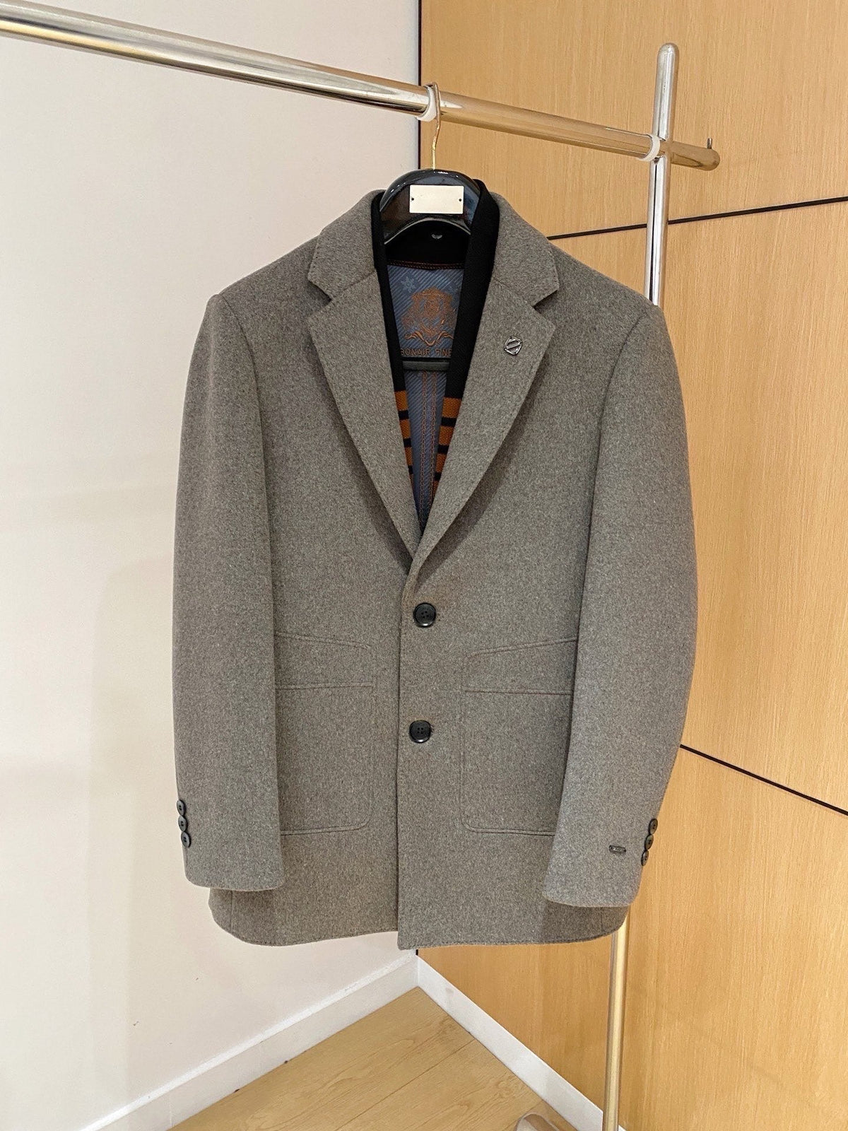 Zegna Men's Wool Kensington Coat – 2025FW
