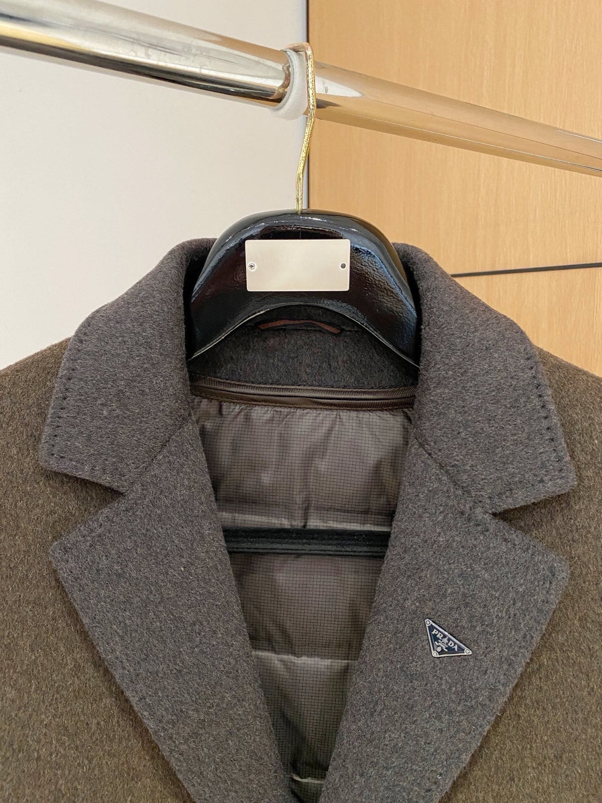 Prada Men's Wool Kensington Coat – 2025FW